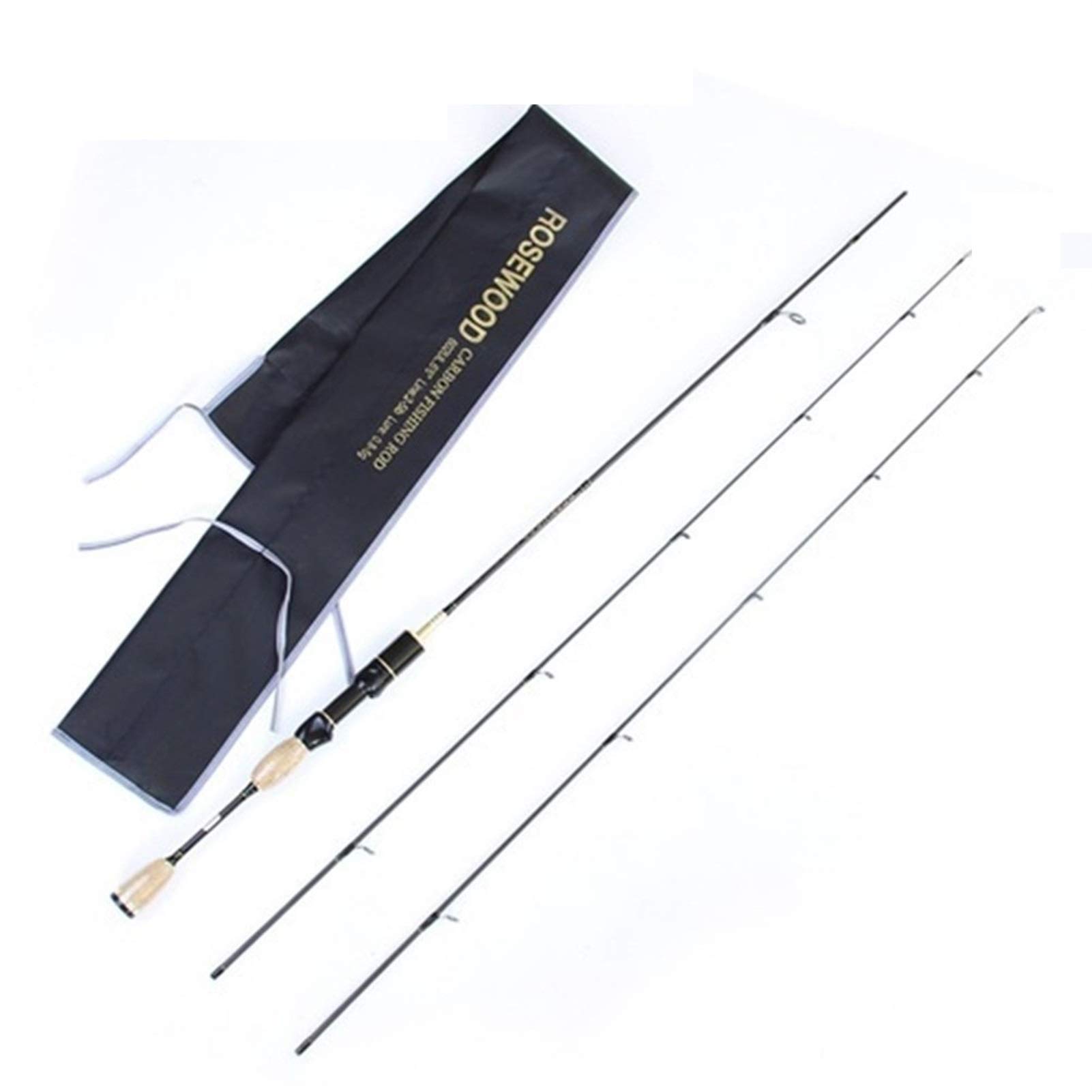 Canna da Pesca Telescopica Rod 1.8m 0.8-5g Bait Peso Ultra Leggero 2-5LB Linea Light Canna da Pesca