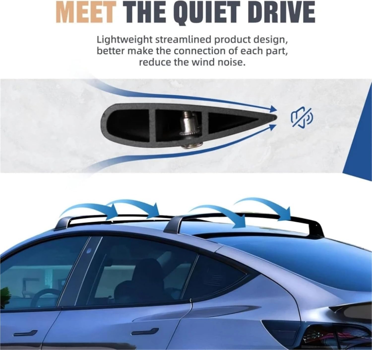 Compatible for Yakima,Compatible for Thule Lockable Cross Bars for 2020-2025 SUV, Aluminum Roof Rack for Kayak Bike Cargo