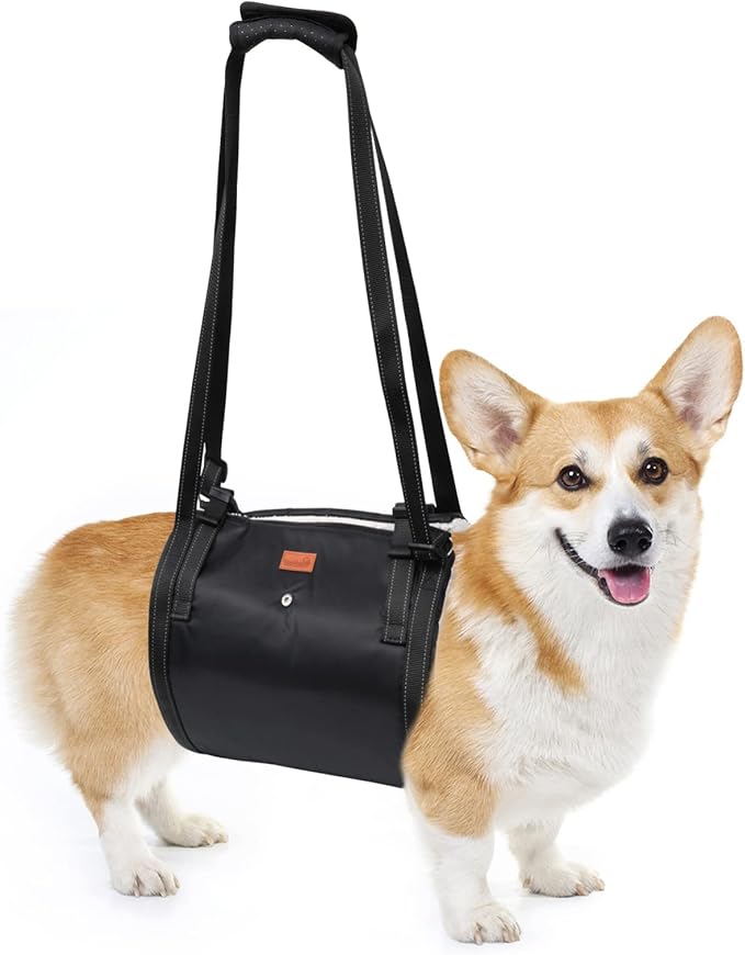 Adjustable Dog Lift Harness, Help Me Up Harness for Weak Rear Legs with