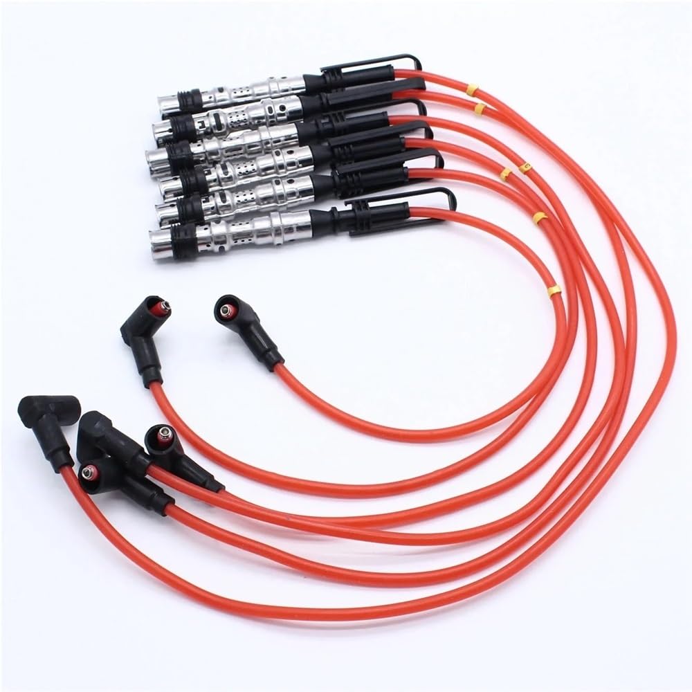 cables bujías coche Para VW Para Golf III Para Corrado VR6 2.8 2.9 | 021905409AD Cables De Bujías