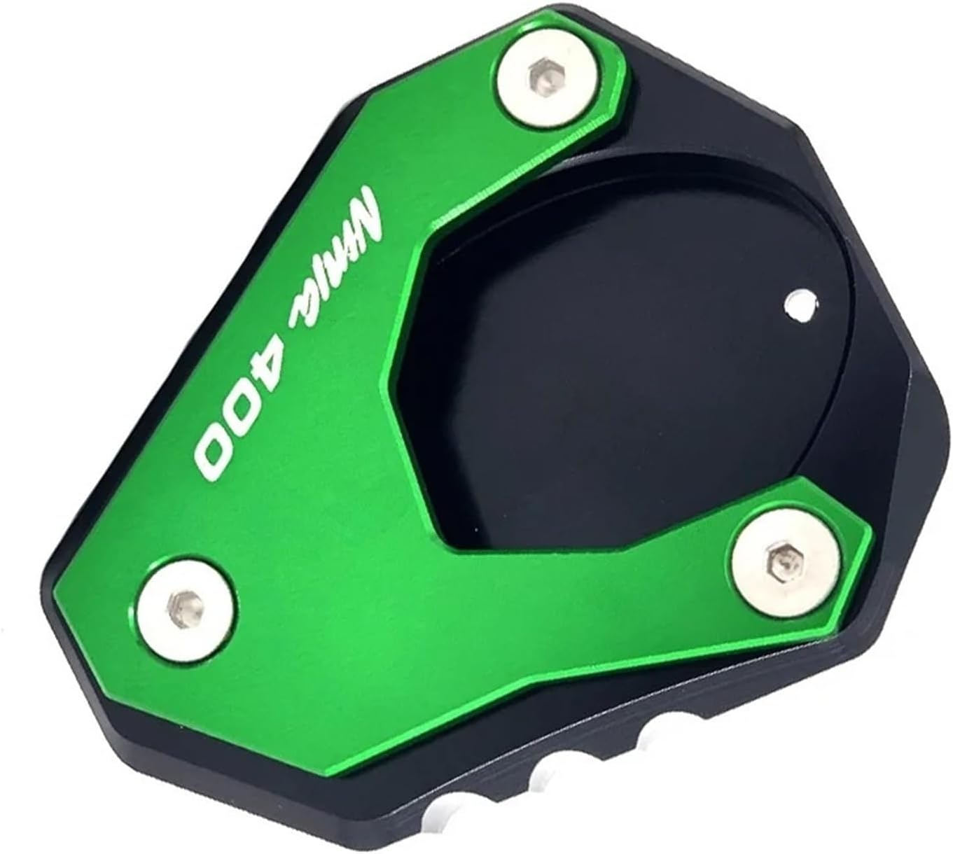 Motorcycle Kickstand Enlarge Plate Motorcycle CNC Kickstand Foot Side Stand Extension Pad Support Plate Enlarge For KA&WASAKI NINJA400 Z400 2018-2022