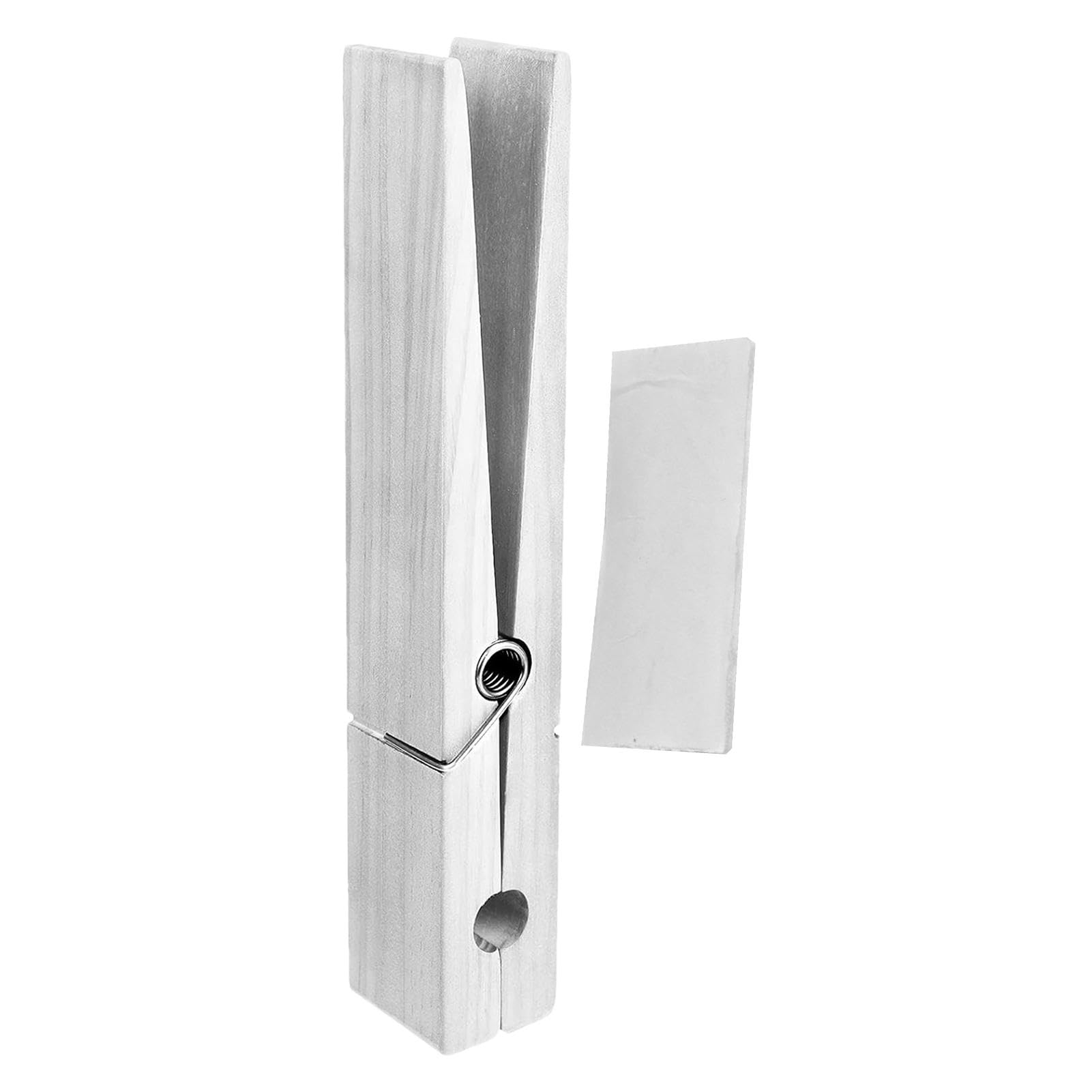 Dirfuny White 12 Inch Große Clothespin Wooden Clothespin Towel Holder Giant Wooden Clothes Pins Large Wooden Clothes Clips With Spring