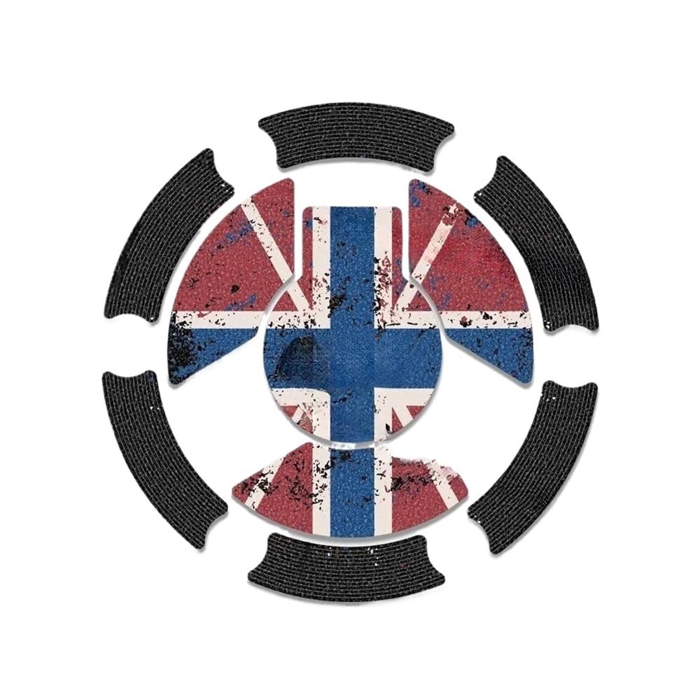Motorcycle Fuel Tank Stickers Oil Gas Protector Decals for Trident 660 Street Triple 765 for Tiger 850 900 660 for Daytona Traction Fuel Decal Tank