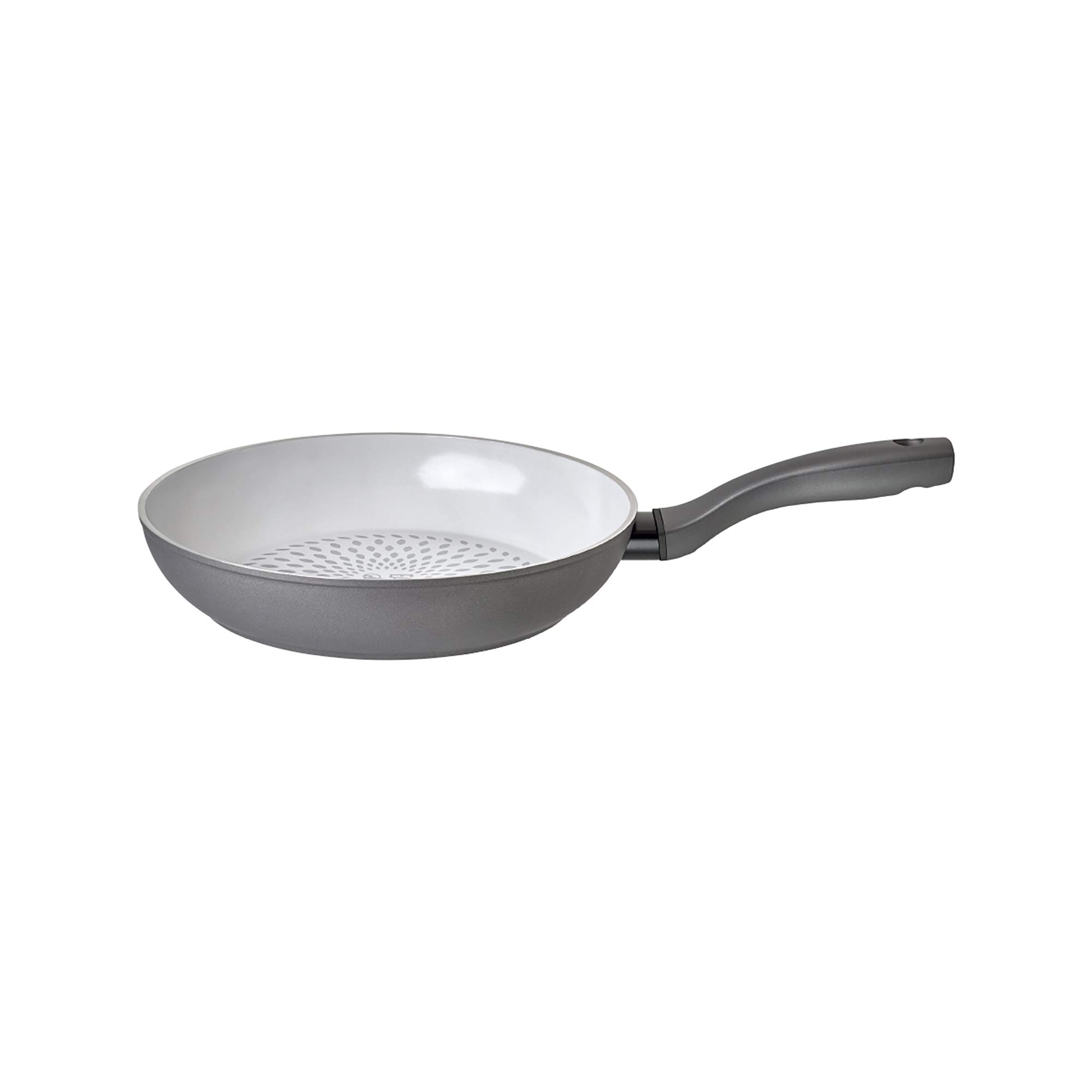 Prestige Earth Pan Ceramic Frying Pan Non Stick 28cm - Non Toxic Frying Pan, Dishwasher Safe, Made in Italy, Black