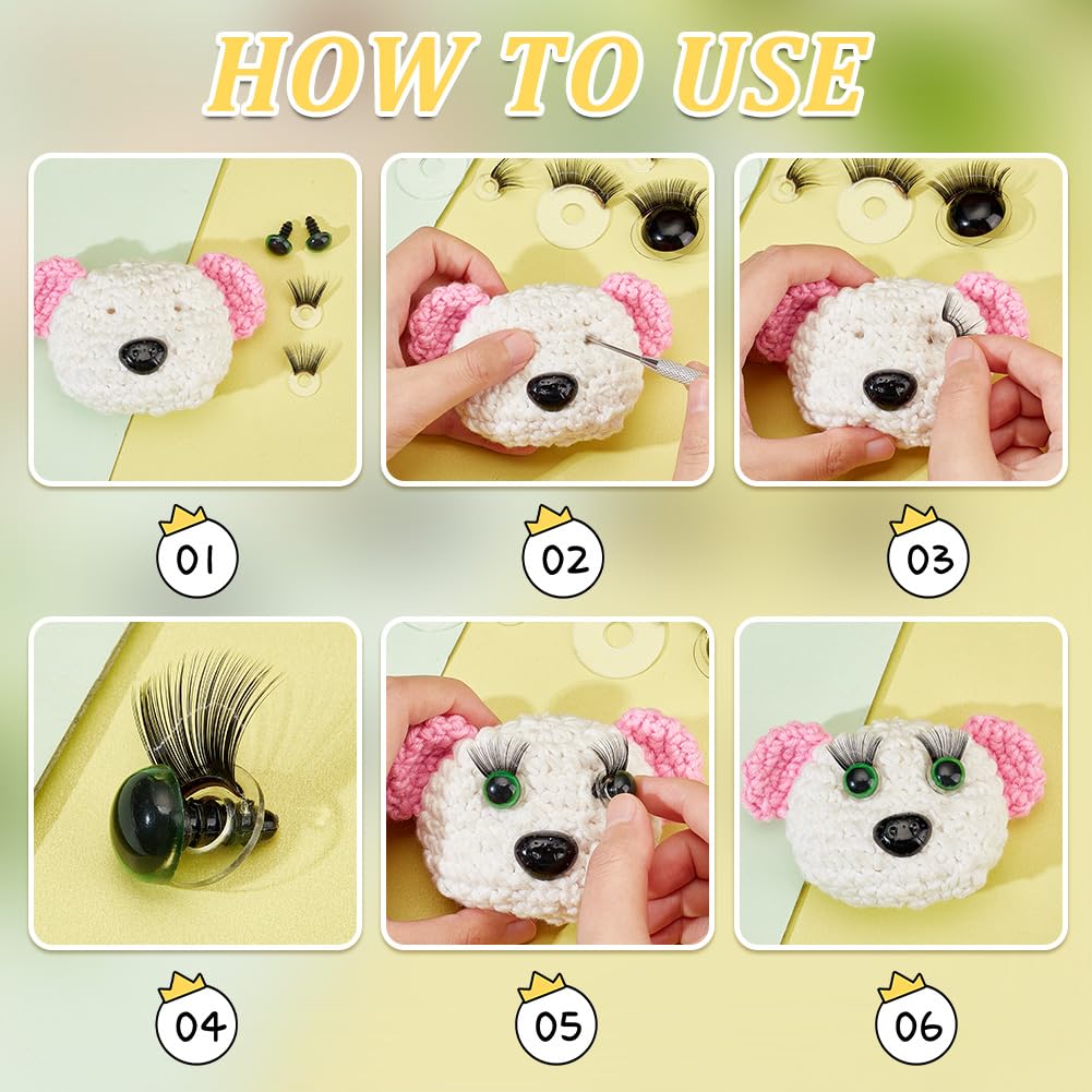 自作ぬいぐるみ・まつ毛の男の子 Amazon.co.jp: PH PandaHall ドール さし目用 ワッシャー 20個入