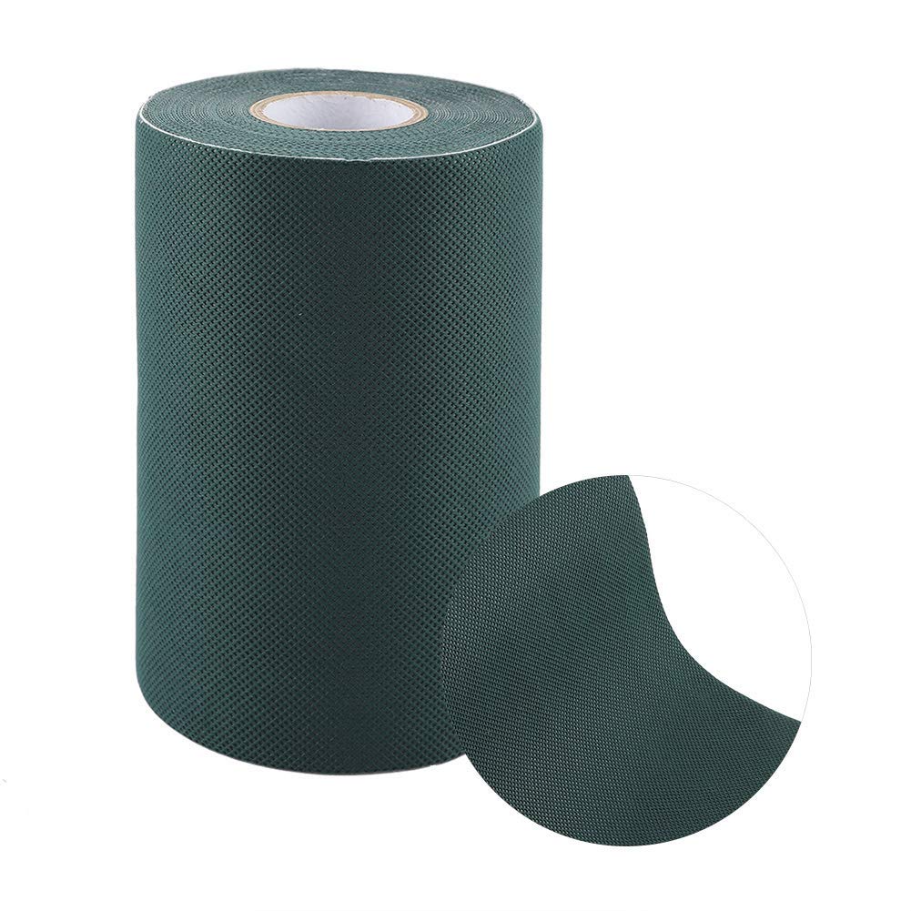 Tosuny Ruban Adhésif de Pelouse, 15 * 1000cm Artificiel Pelouse Auto-Adhésive Gazon Artificiel Reliant la Bande Ruban de Gazon synthétique imperméable, résistant aux intempéries