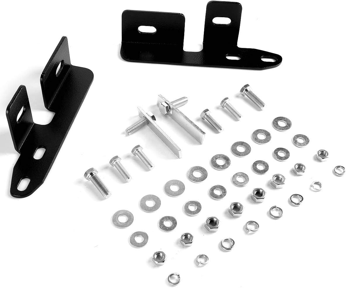 DNA MOTORING 3" Front Bumper Push Bull Bar Compatible with 99-06 Silverado Sierra 1500/00-06 Tahoe / 02-06 Avalanche 1500/01-06 Suburban 1500/00-06 Yukon, BURB-004-SS