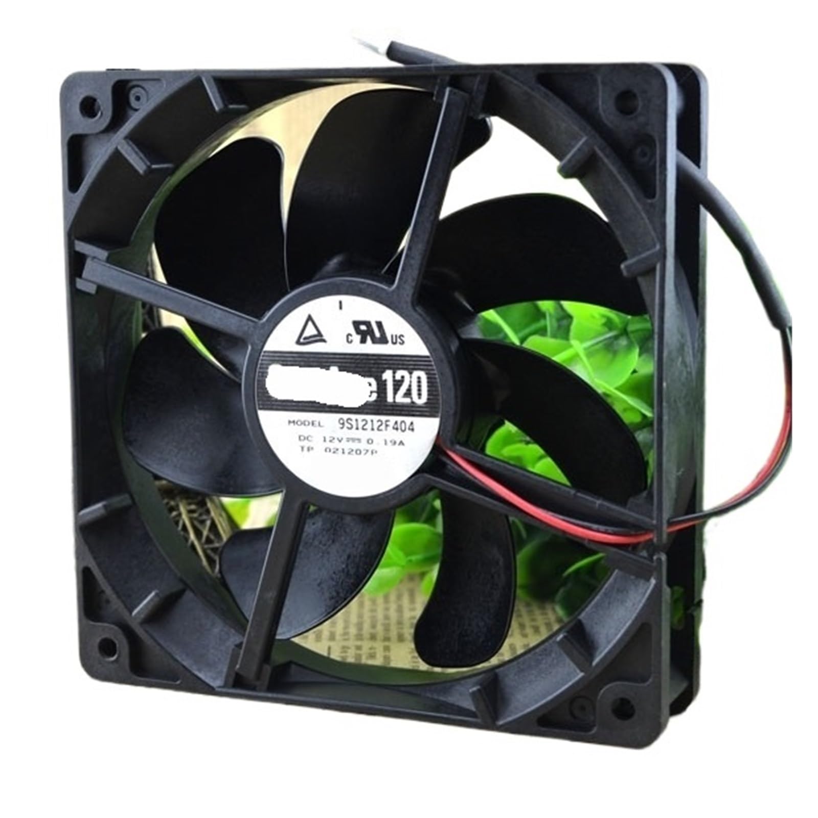 YMUGUEGH 12025 9S1212F404 DC12V 0.19A 12CM Cooling Fan
