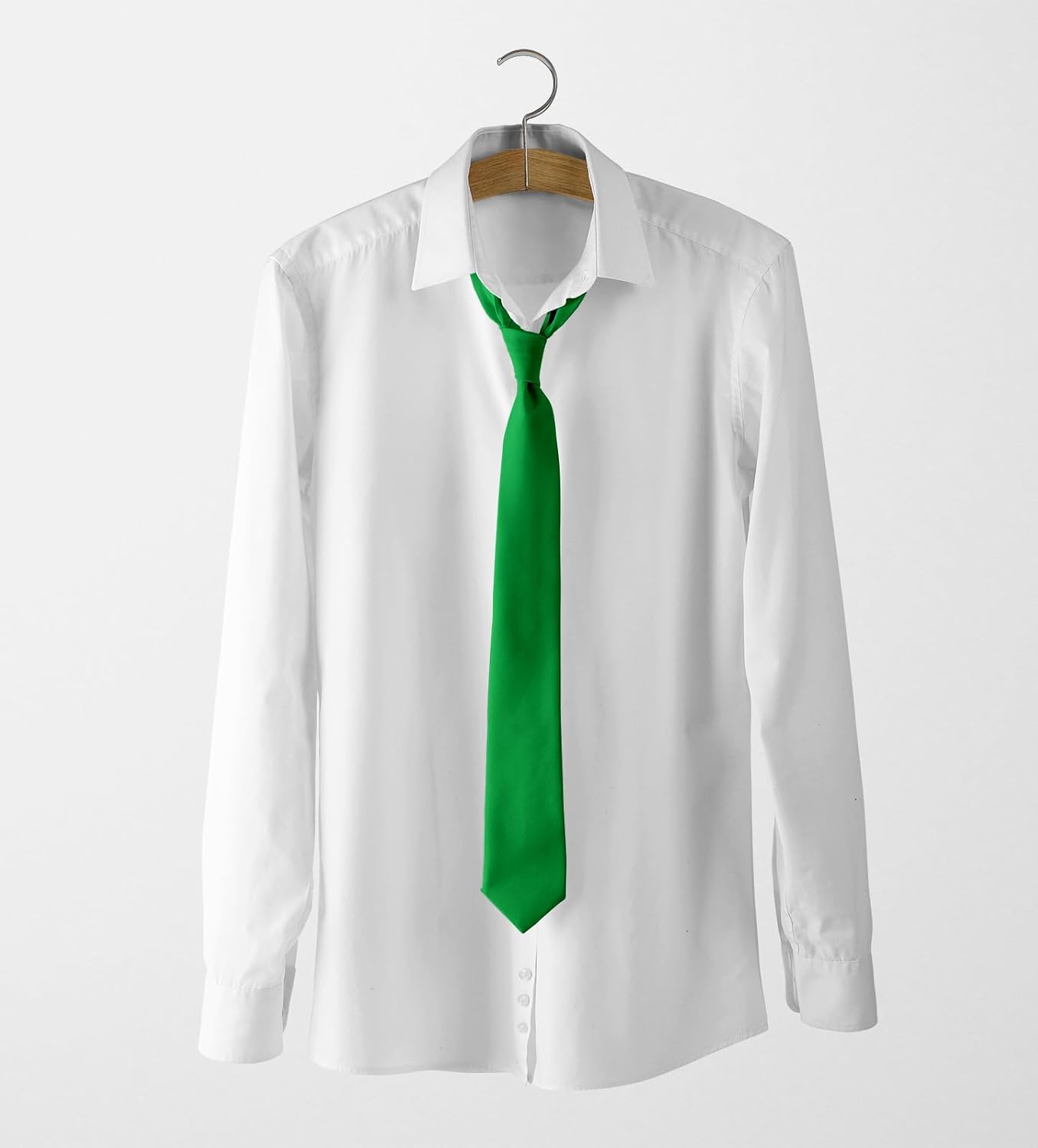  Solid Color Ties 3.15 Inch (8CM) for Men Pure Color Satin Neckties Formal Mens Ties Wedding Businesss thumbnail