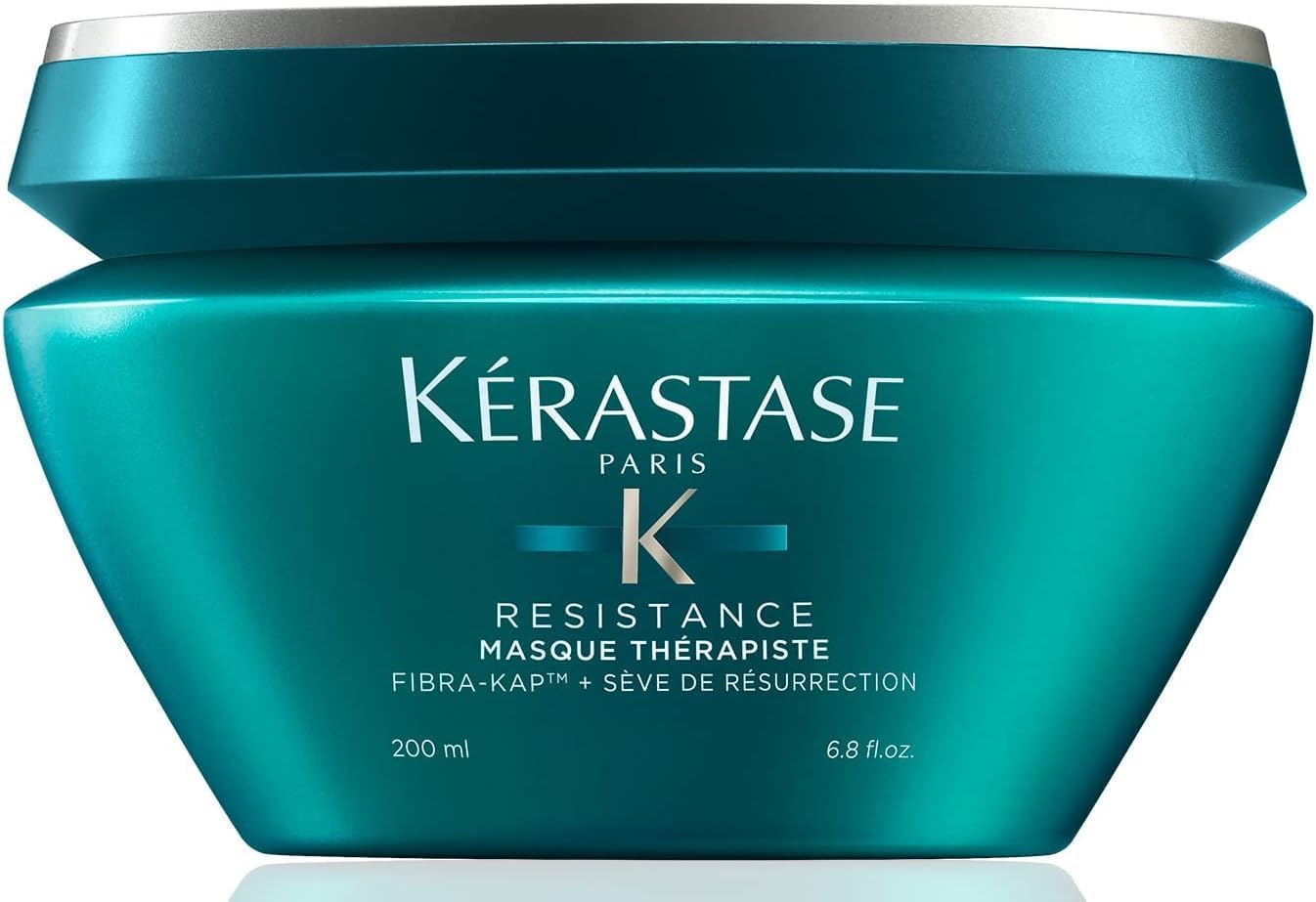 Kérastase | Haarmaske für stark geschädigtes und strapaziertes Haar, Regenerierend und reparierend, Masque Thérapiste, Résistance, 200 ml