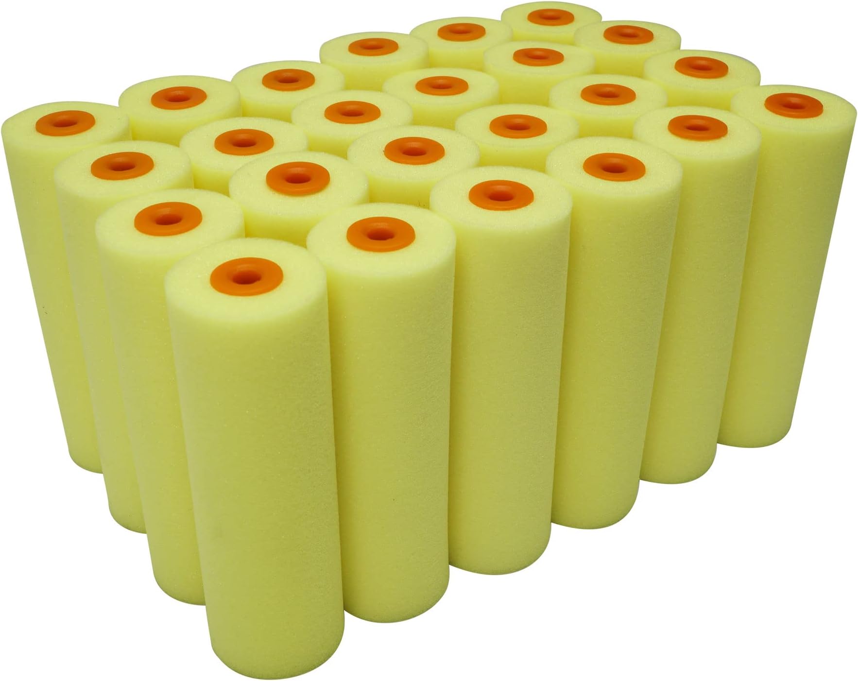Foam Paint Roller,4Inch Mini Paint Roller Cover Refills, Small Roller