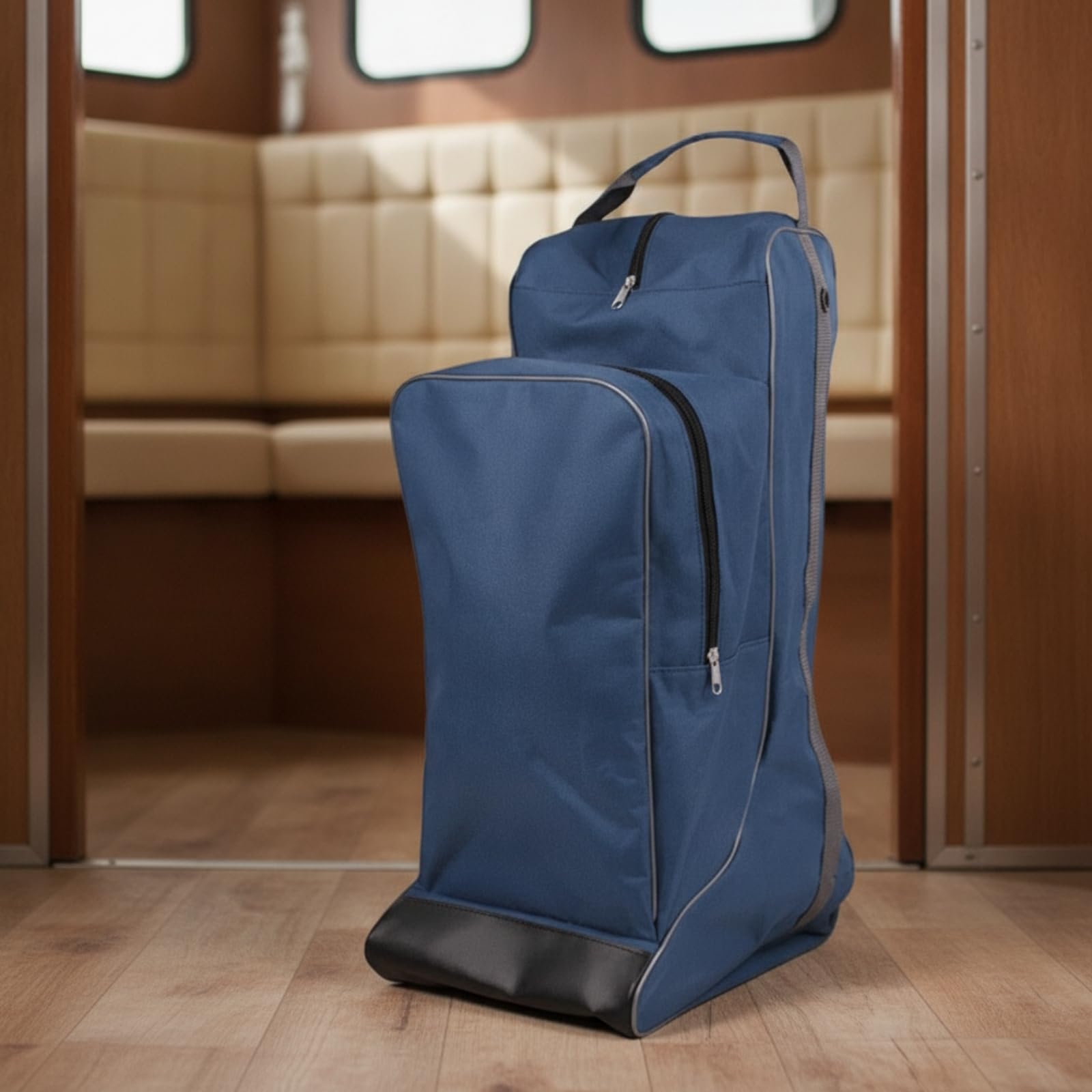 Baoblaze Mochila con Bolsillo Frontal Reforzado | Tejido Oxford Resistente, Mochila Ecuestre, Impermeable, para Competiciones Ecuestres