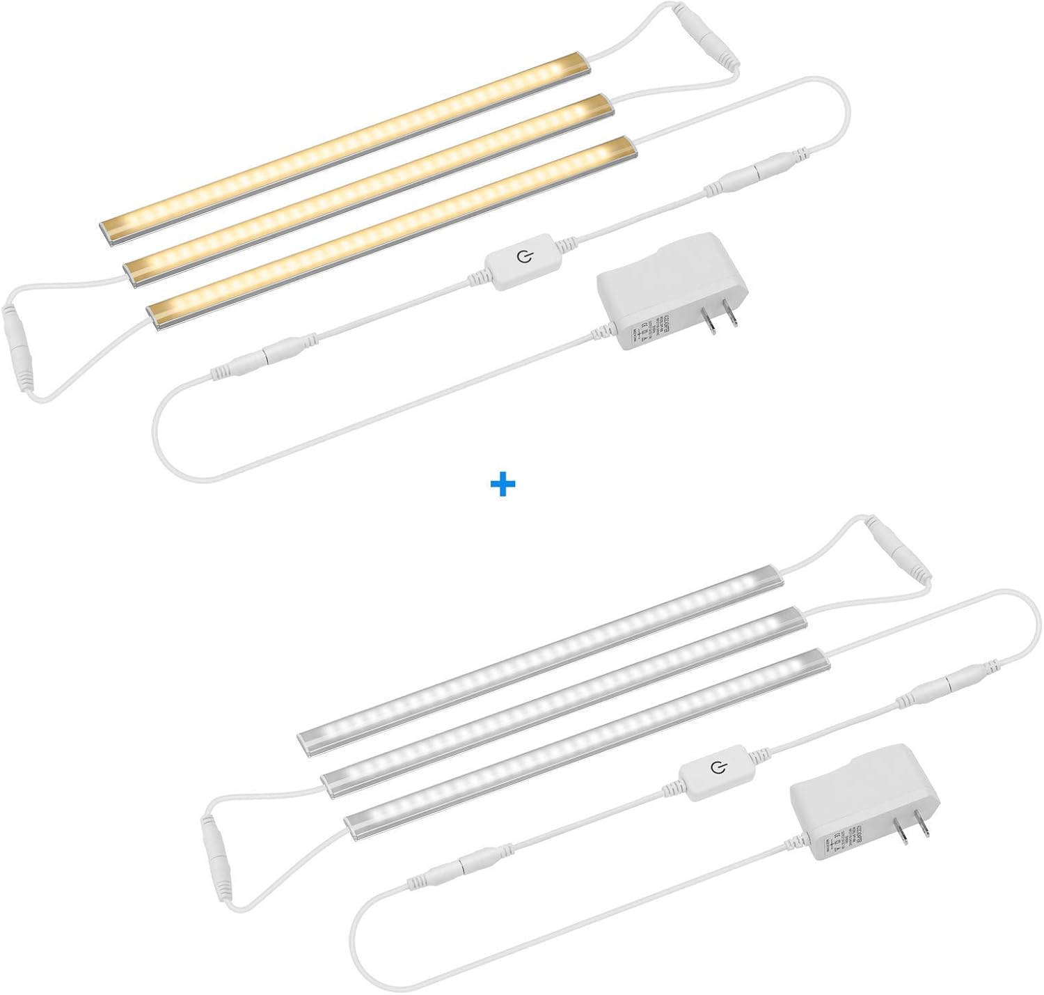 LPHUMEX 2 Set Under Lighting Kit, 1 3000k Warm