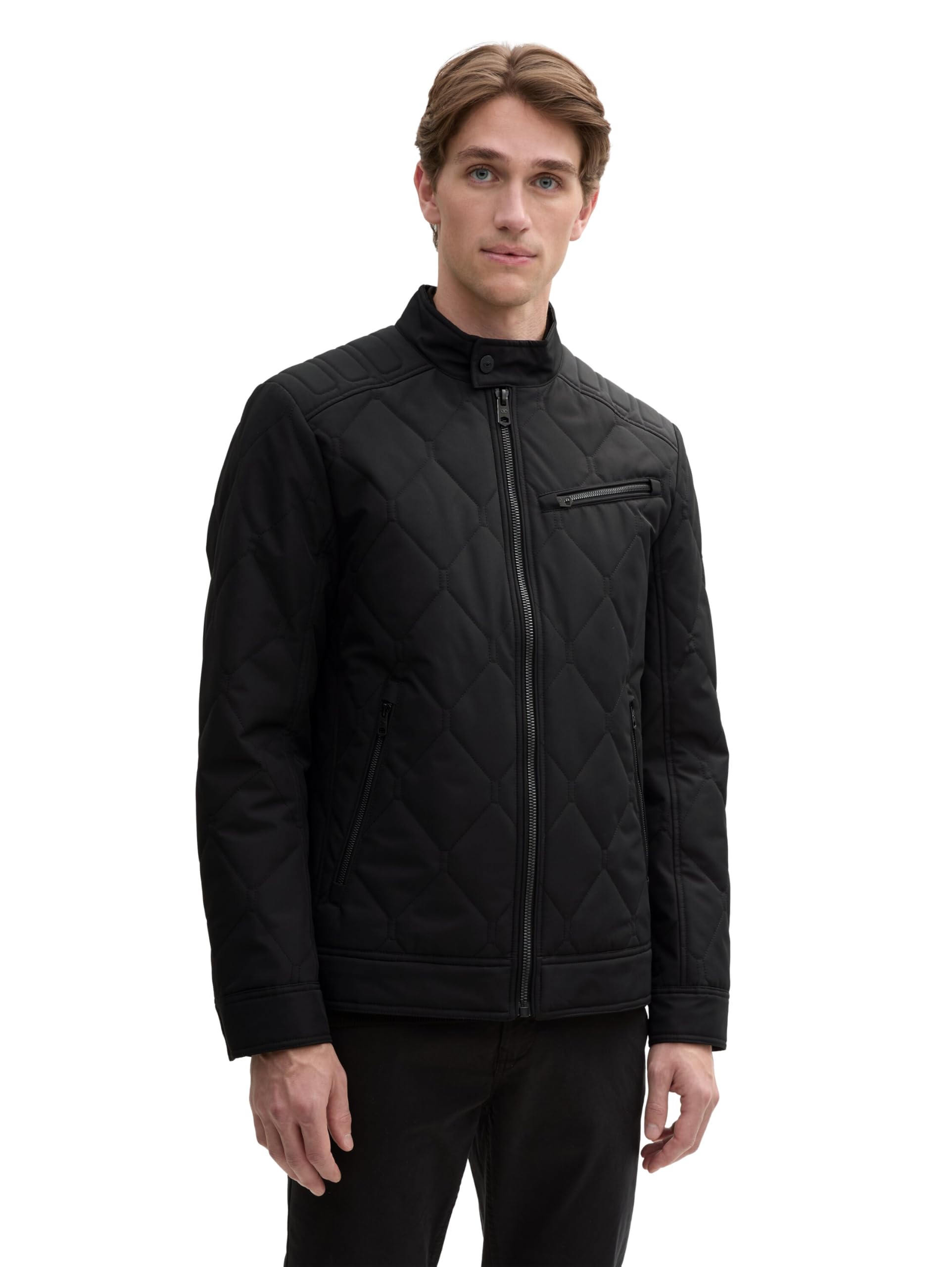 TOM TAILOR Herren 1044094 Jacke, 29999 - Black, L EU