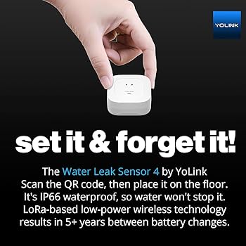Sart Water Leak Sensor 3 Pack Yolink 1 4 Ile | Desertcart Bahaas