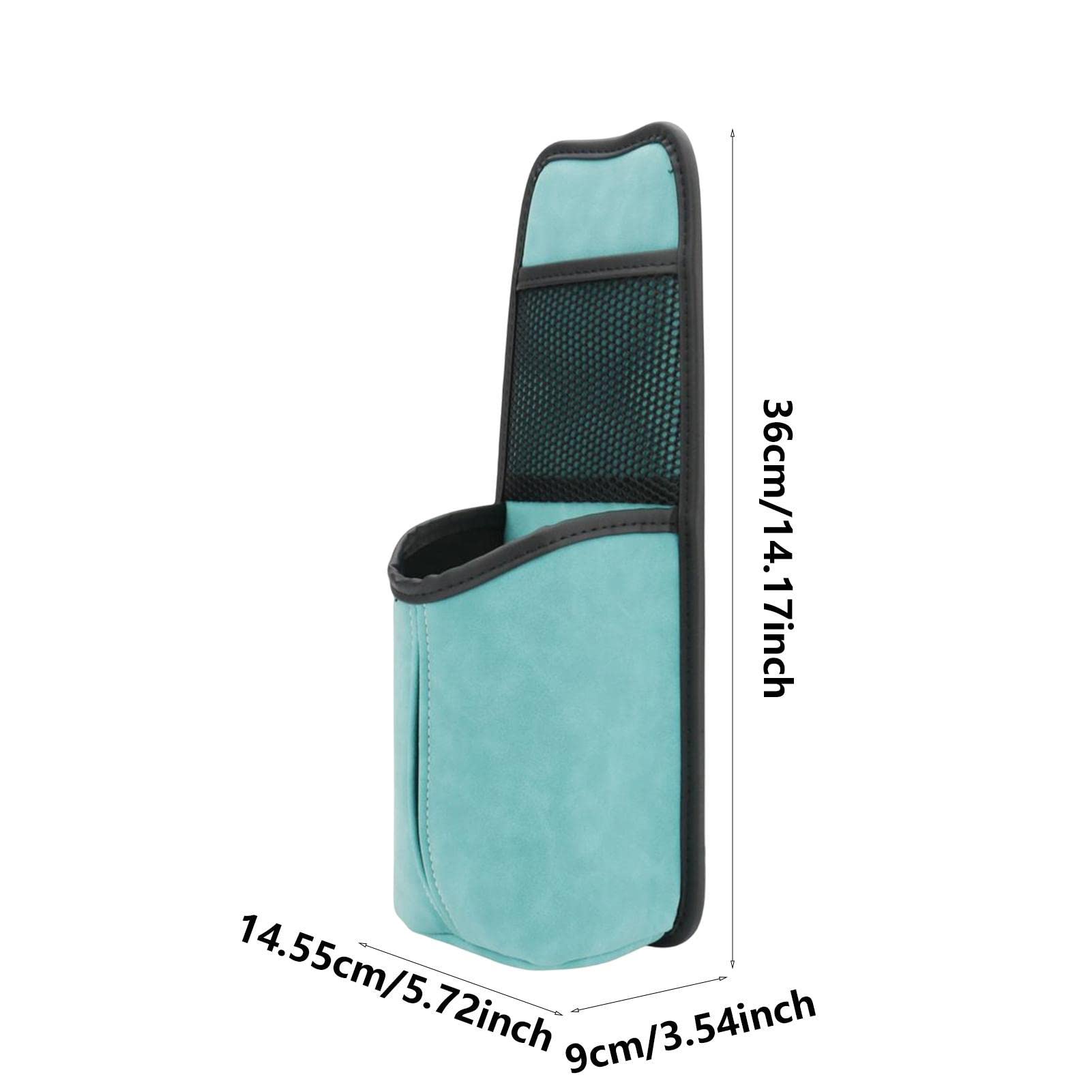 Organizer per sedile auto, tasca laterale per sedile auto, organizer per fessure del sedile, per smartphone, monete, portafogli, chiavi, auto Keloc