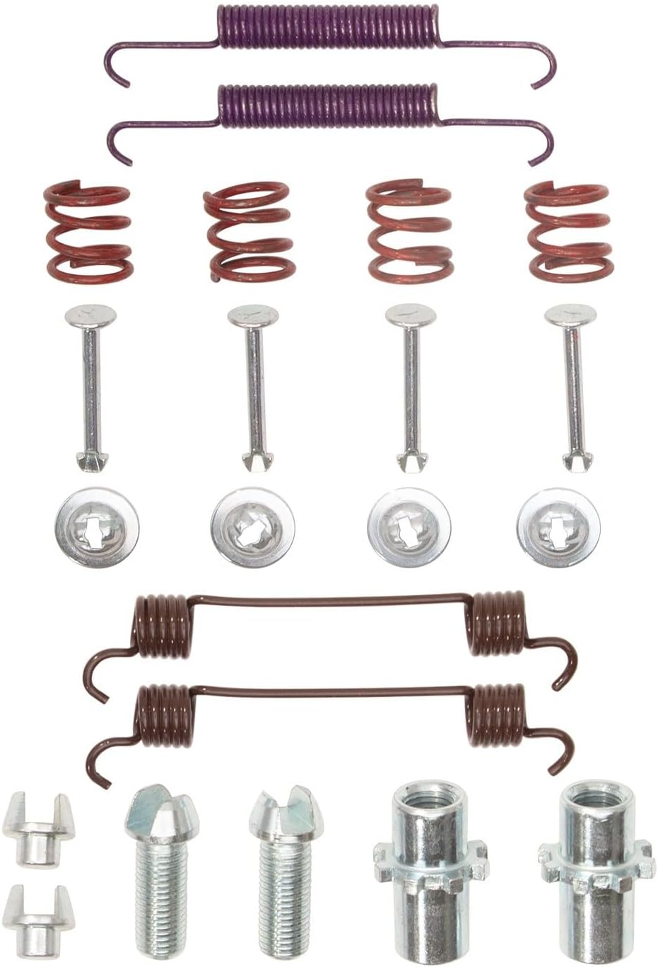 Rear Parking Brake Hardware Kit Compatible With Hyundai Elantra Sedan 2007 2008 2009 2010 PC-119809