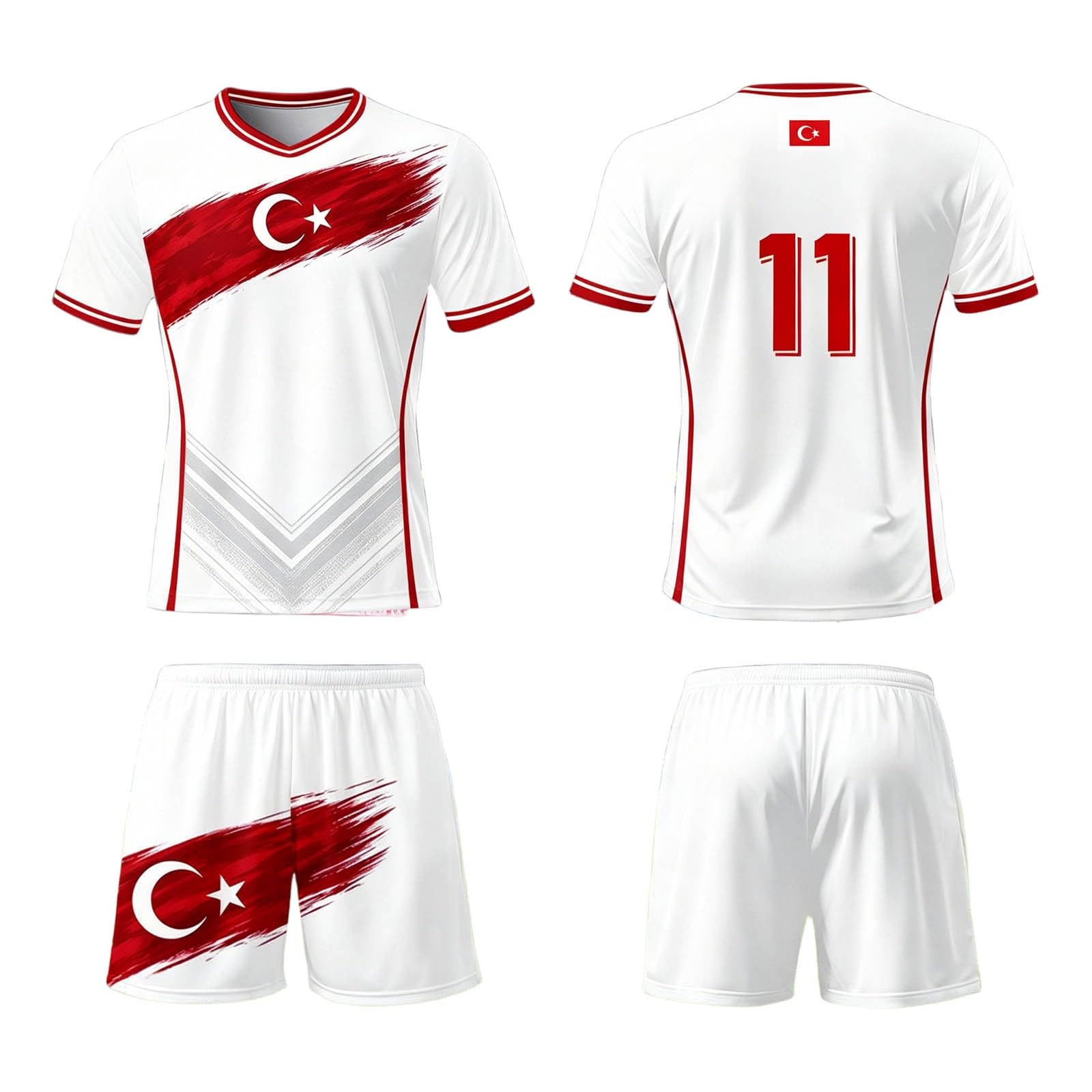 Conjunto de fútbol casual para lucir un atuendo moderno de diario 4