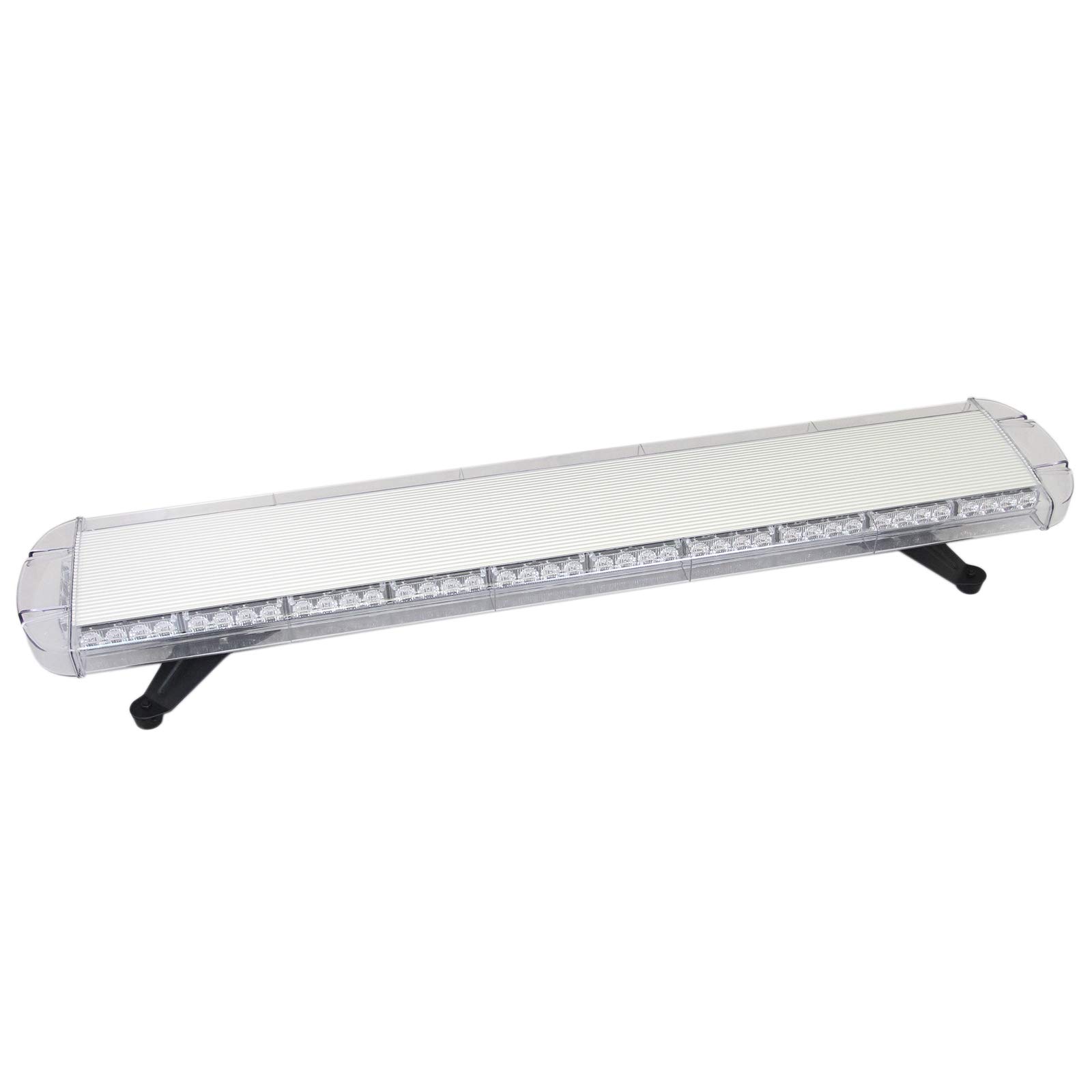MonsterShop - 88 LED 120cm Barra Lampeggiante Luce Stroboscopica Gialla Veicoli Recupero Emergenza Lavoro con 15 Modalità di Lampeggio