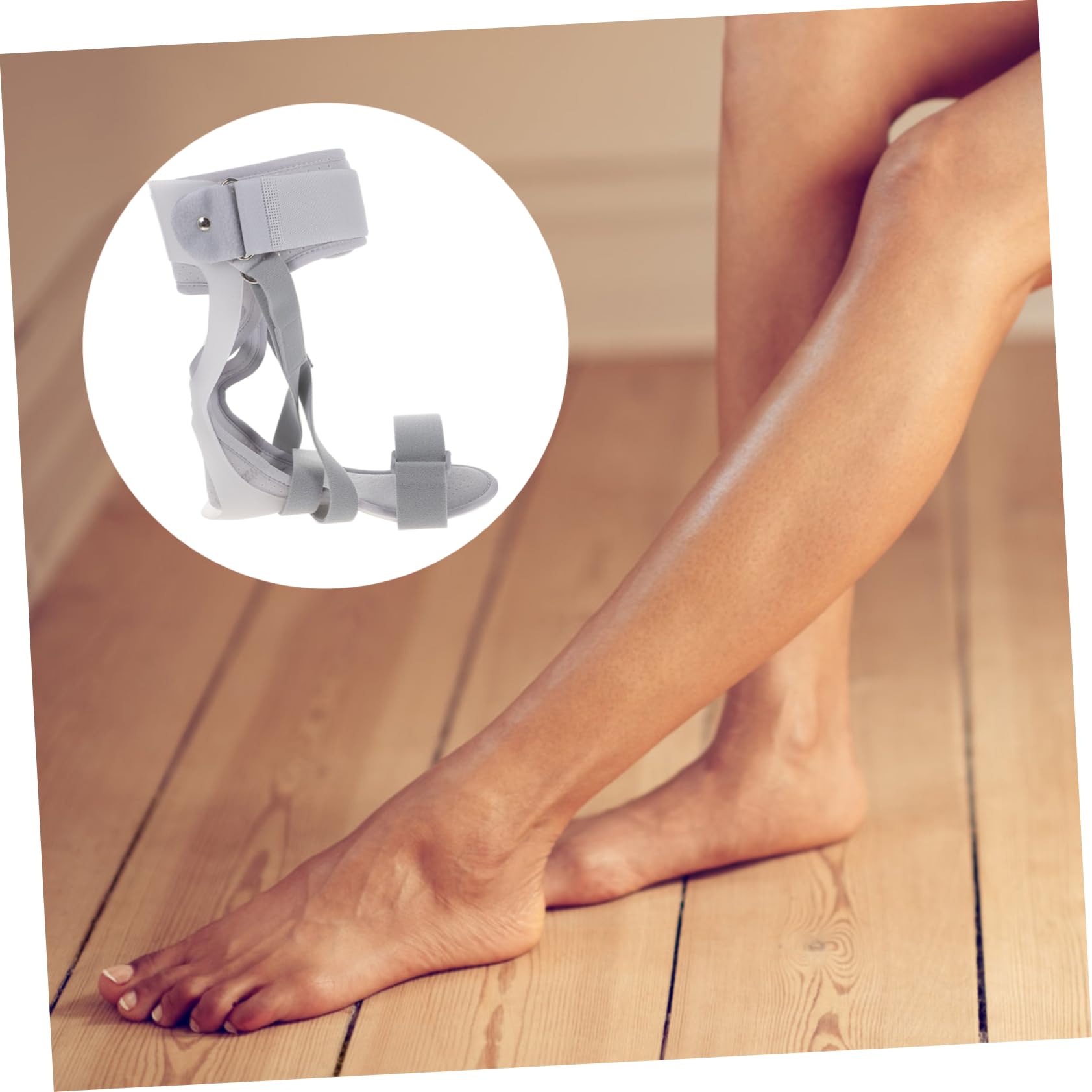MOLUCKFU Foot Drop Correction Support Foot Varus Device Brace Comfortable and Adjustable