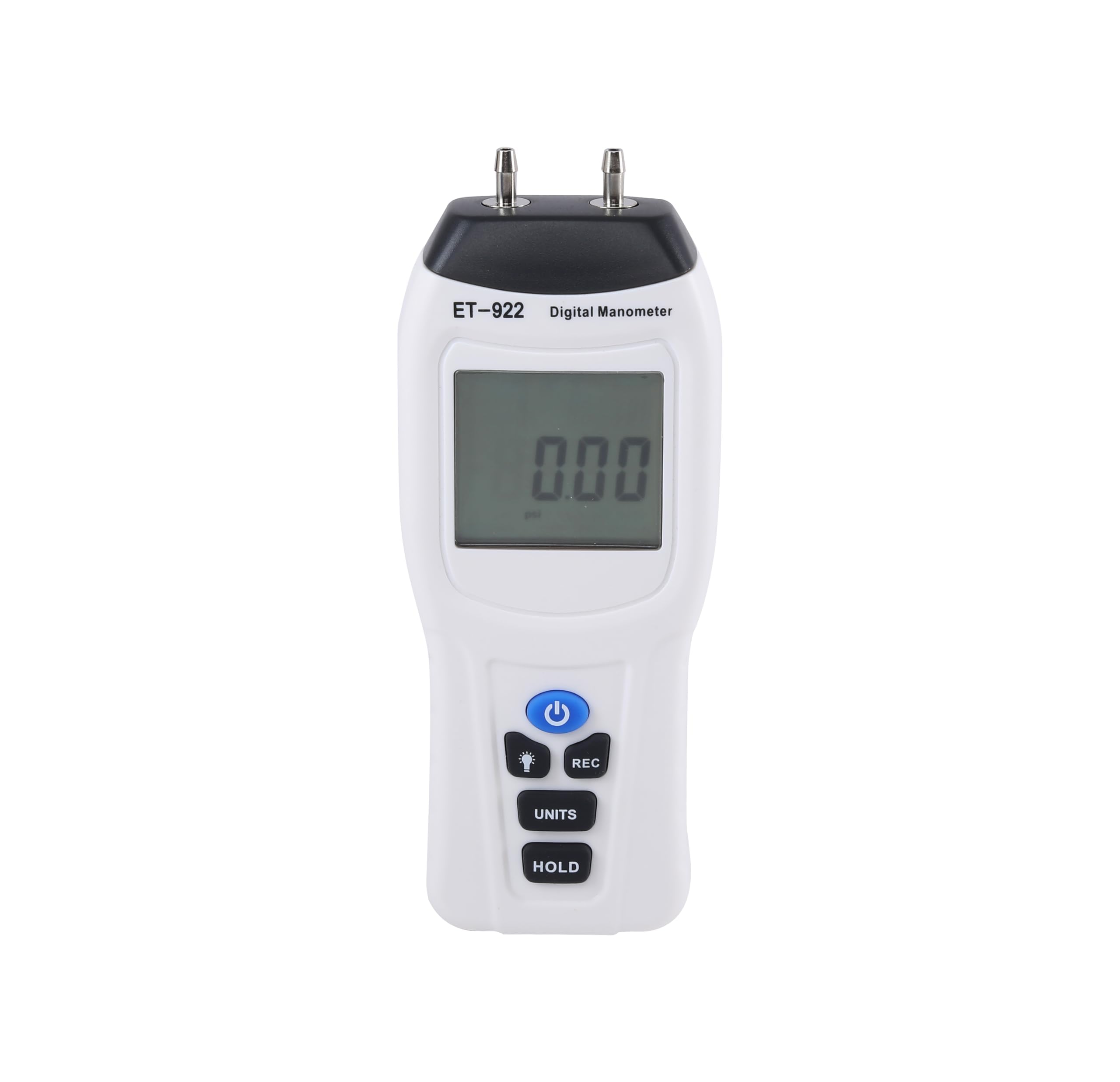 Genex Digital Manometer, Differential Pressure Meter with LCD Display, White, ET-920 Series (ET-921)-picture-15