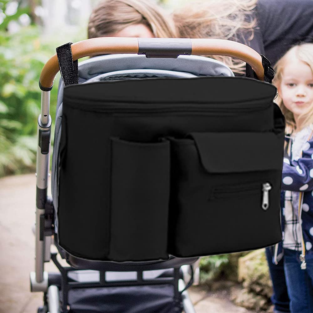 Bolsa Carrito Bebe, Bolsa de Cochecito Impermeable, Bolsos Carritos Bebe, Organizador de Cochecito Bolsa, Bolsa Organizadora de Cochecitos, Organizador de Bolsa de Cochecito