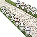 Day of The Dead - Sugar Skull Skeleton Lawn Decorations - Outdoor Halloween Yard Decorations - 10 Piece