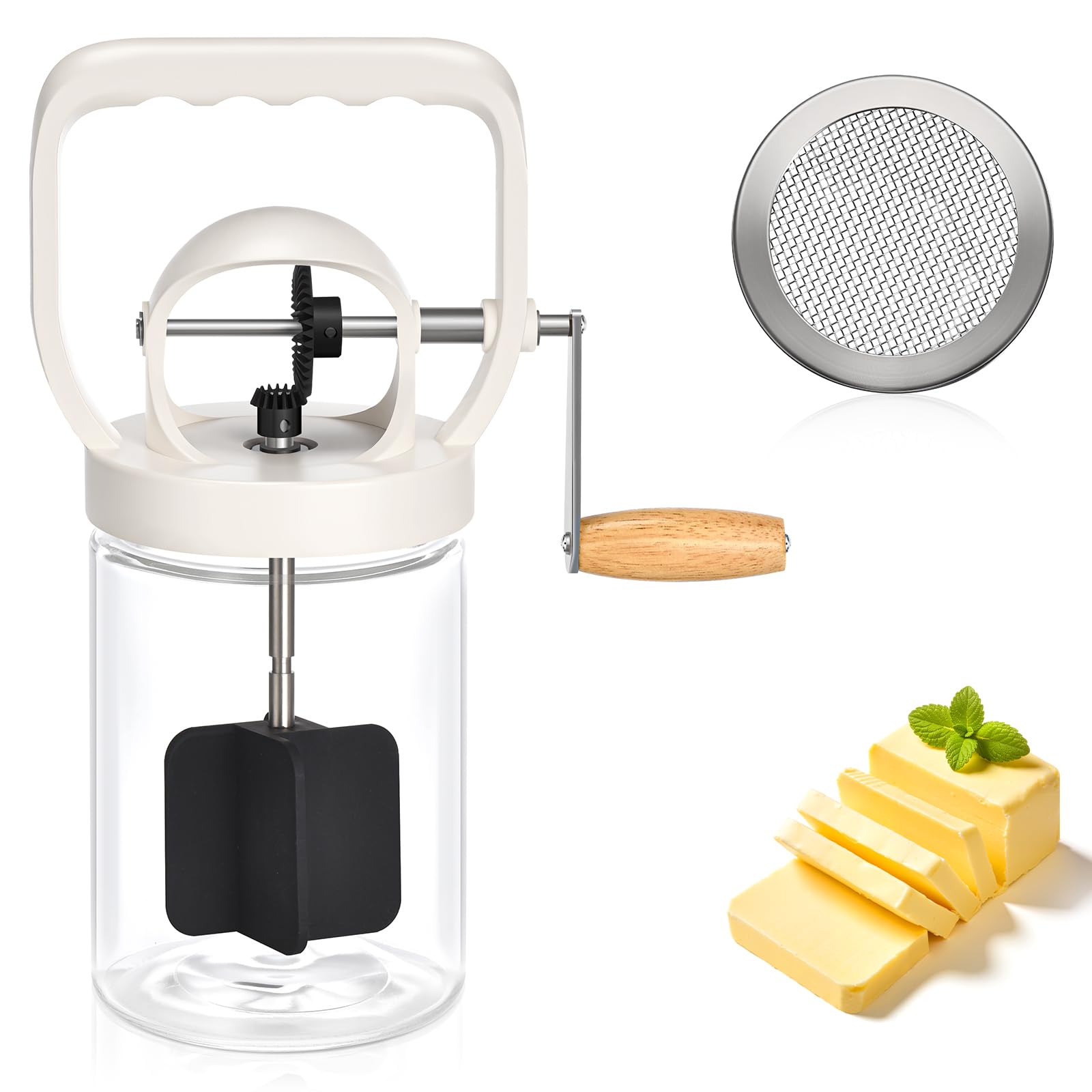 CAROD Traditional Manual Butter Churn Maker