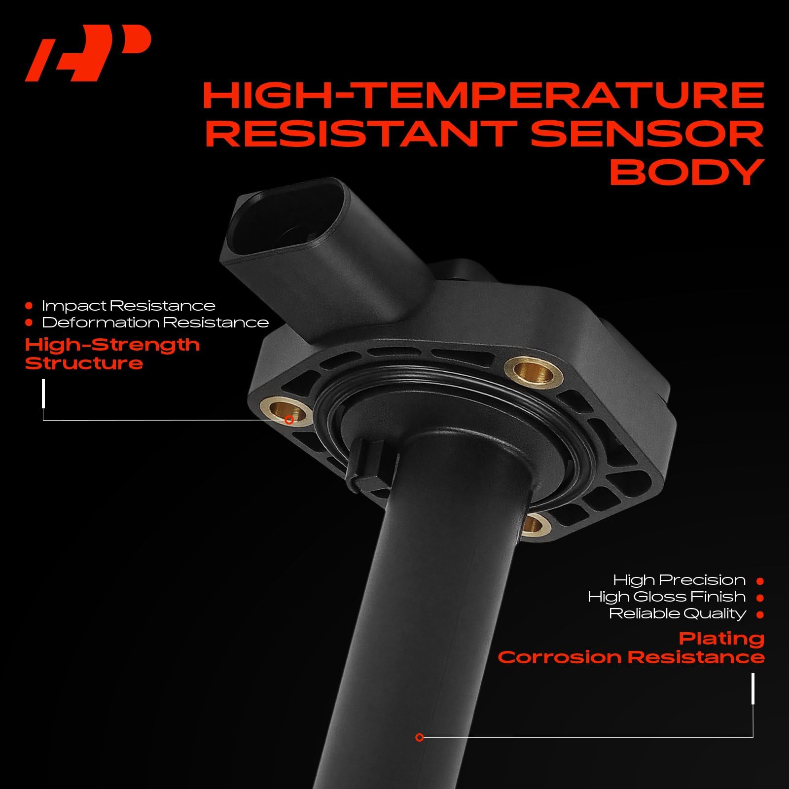A-Premium Sensor de nivel de aceite del motor compatible con BMW 323i 325i 325xi 328i xDrive 328xi 330i 330xi 335i 335xi 525i 528i 530i 535i 545i 550i X3
