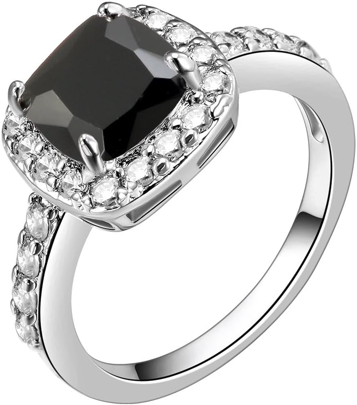 Impression CollectionImpression Collection Cushion Halo Cubic Zirconia CZ Engagement Rings Wedding Party Statement Cocktails Classic Fashion Size 4-12