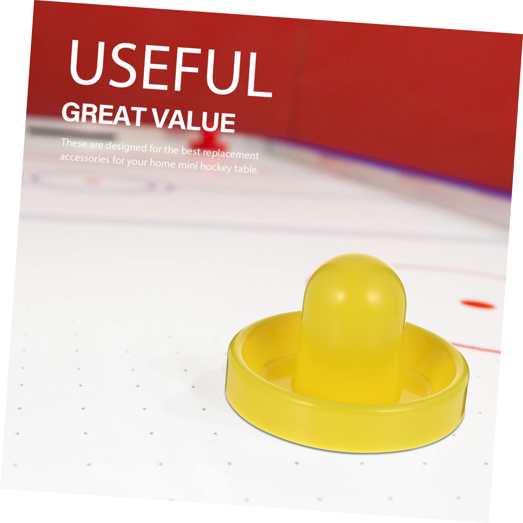 POPETPOP 1 Set Air Hockey Includes Felt Pads Air Hockey Balls Replacement Accessories for Competitive Table Game Fun