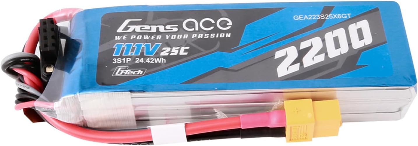 Gens ace G-Tech Lipo Battery with XT60 connector