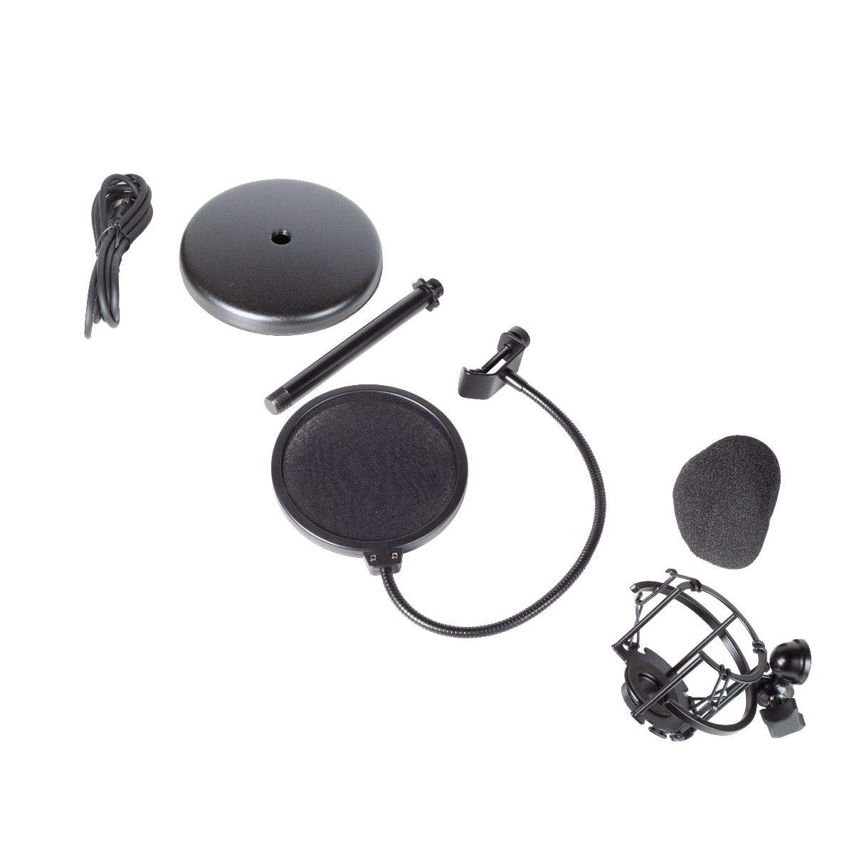 Amazon.com: BU-1SB Podcast Microphone : Musical Instruments