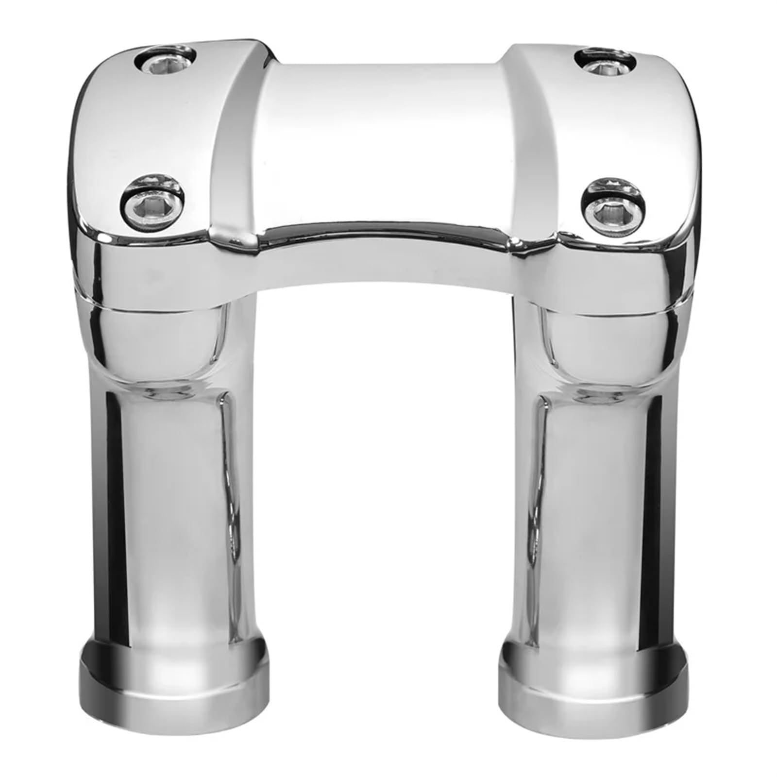 Moto Riser Per Softail Per Moto Dyna Cromato Riser Manubrio Da 4" 1,25" Bar Fit Riser Manubrio