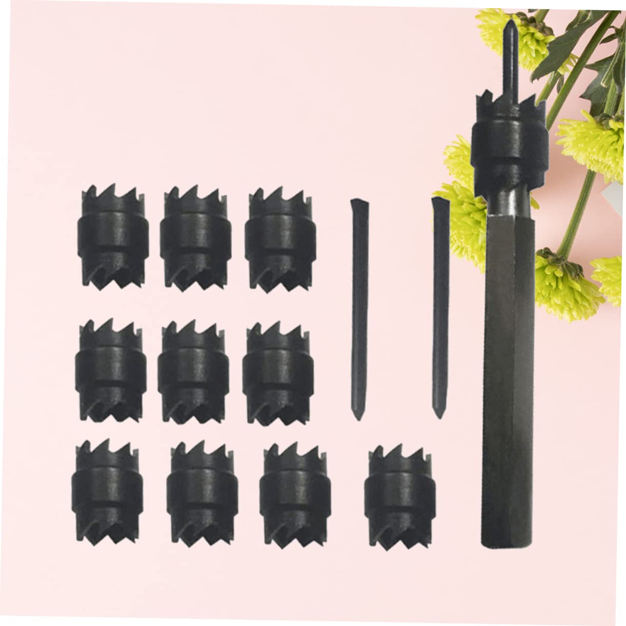 IWOWHERO Car Spot Weld Remover Tool 13pcs Spot Welding Drill Bits High Efficiency and Sturdy Black No Damage to Panels