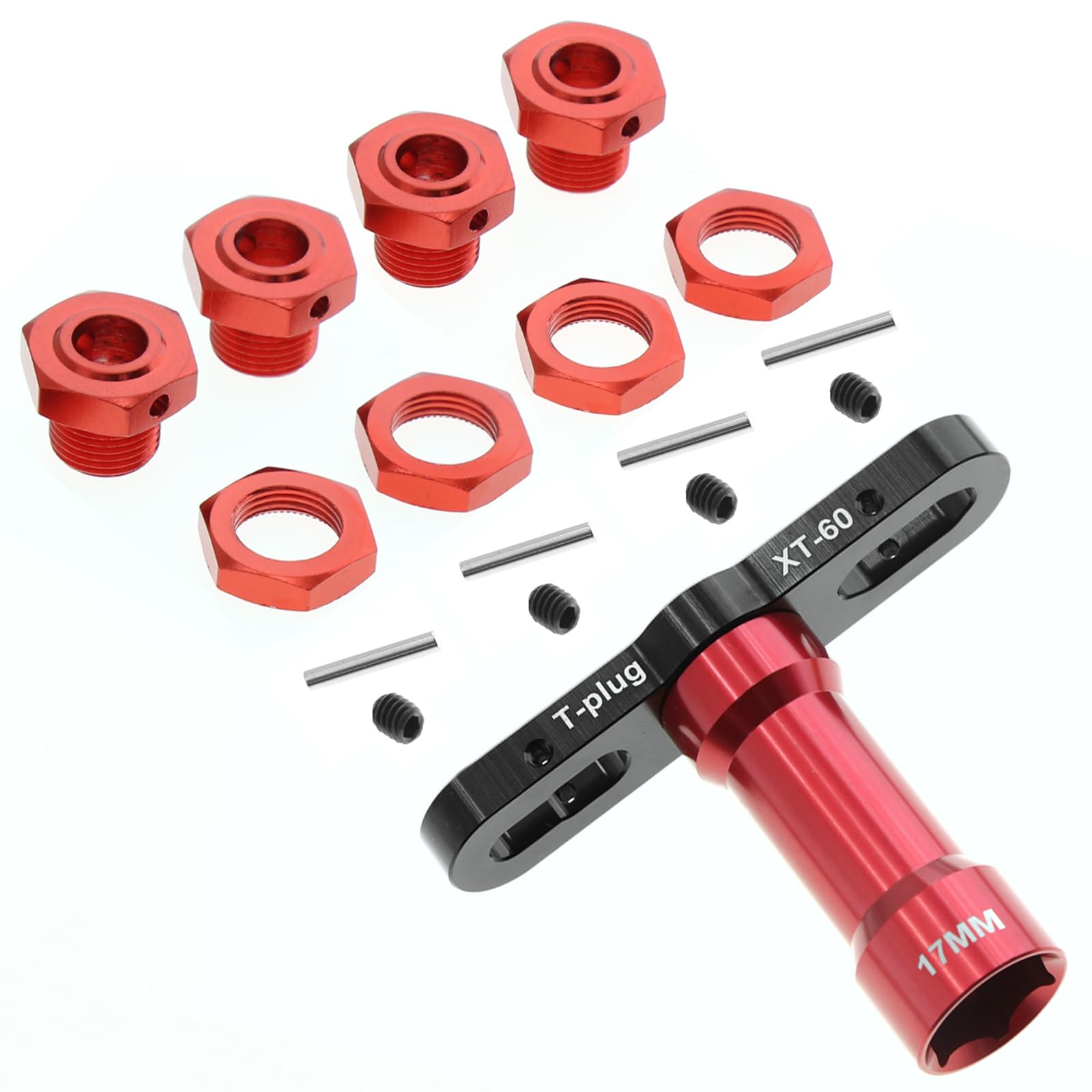 4pcs Wheel Nut For Arrma 6s Notorious Kraton Outcast Typhon Talion