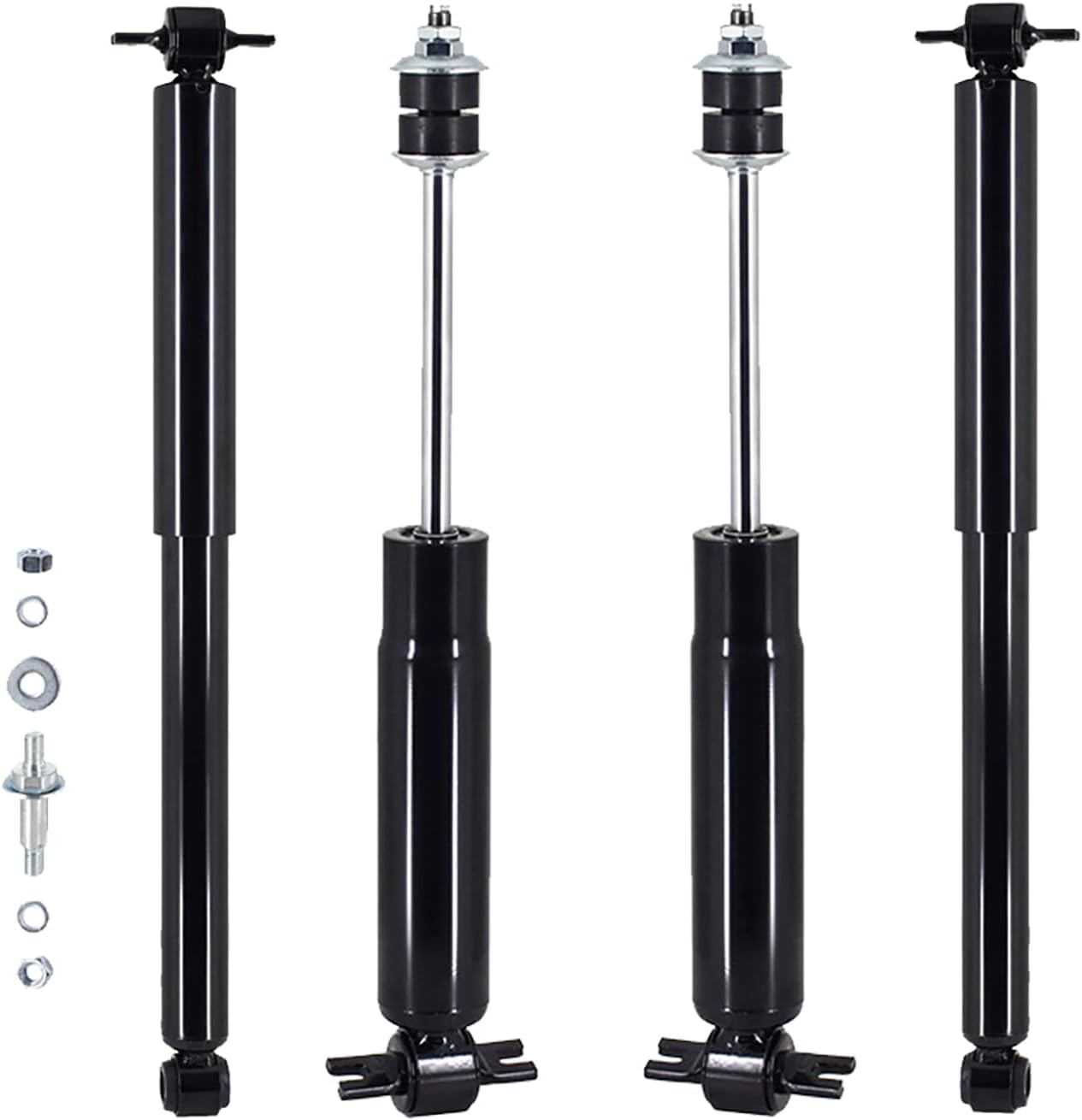 PM Auto Set of 4 Front-Rear Shock For 1971-1996 Chevrolet Caprice Police Car and Taxi