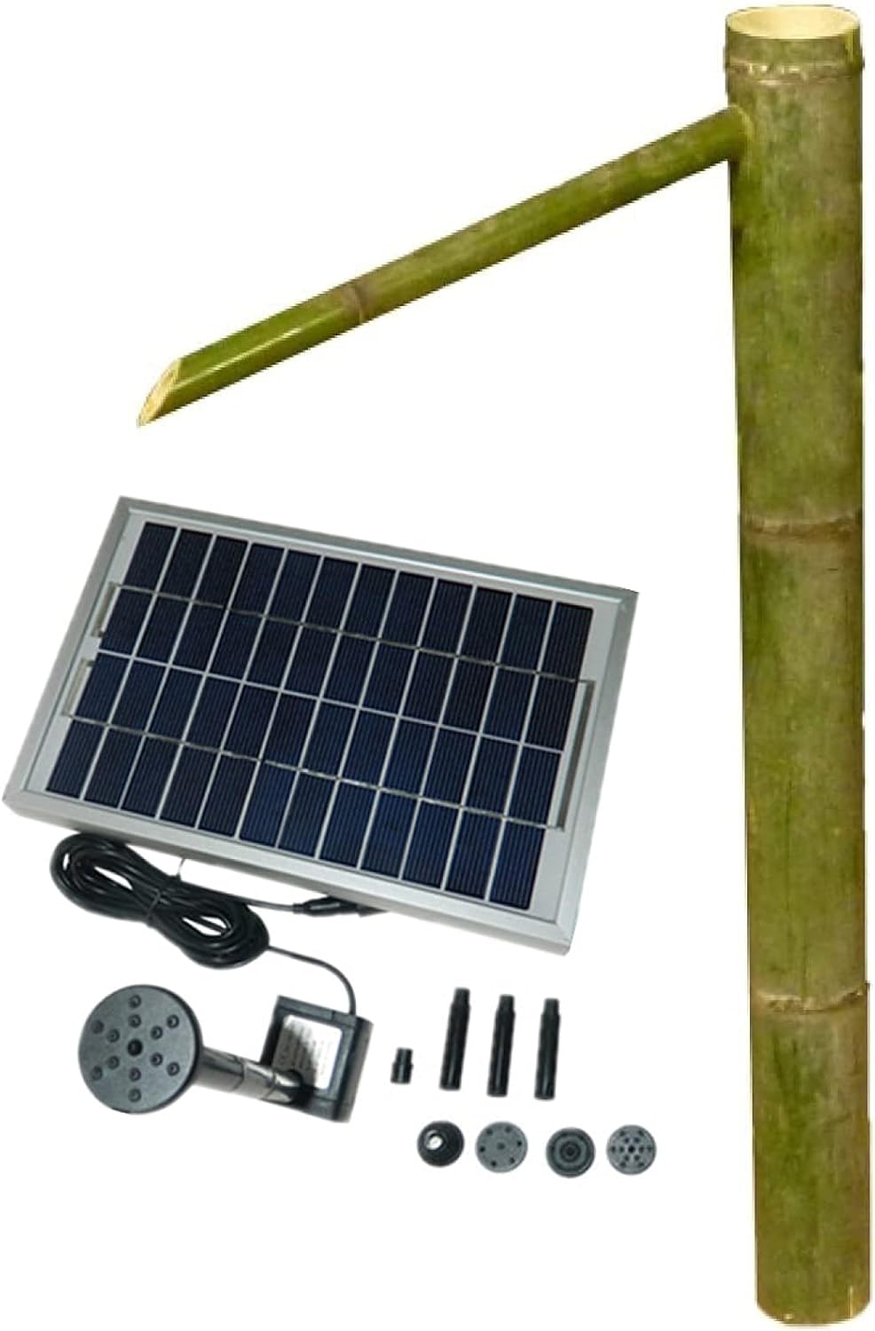 ソーラーウォーターファウンテン バンブーファウンテンウォーター 80cm 1cm バンブーウォーターフィーチャーファウンテン 屋外日本庭園フィーチャー 爆安プライス バンブーウォーターフィーチャーファウンテン