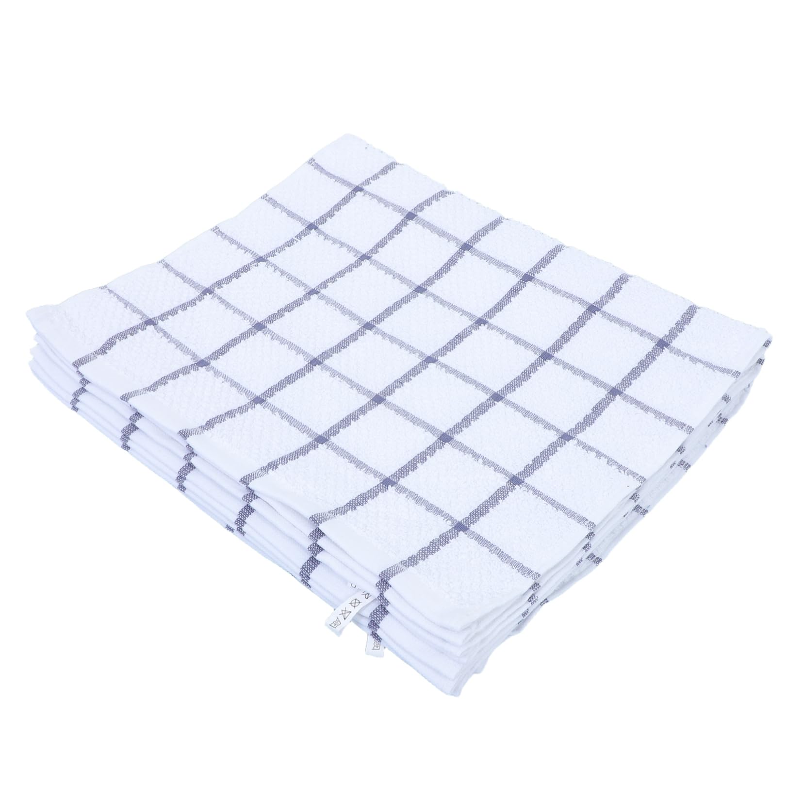Amosfun 6piezas Paño de Cocina de Algodón Absorbente Paños Multifuncionales para Lavar Platos Trapos Reutilizables Toallas para Limpiar Manos Cocina