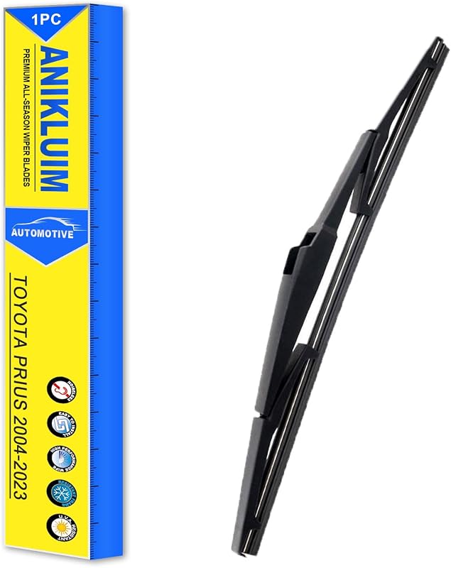 Palheta do limpador traseiro ANIKLUIM para Toyota Prius 2004 a 2023 – 1 unidade