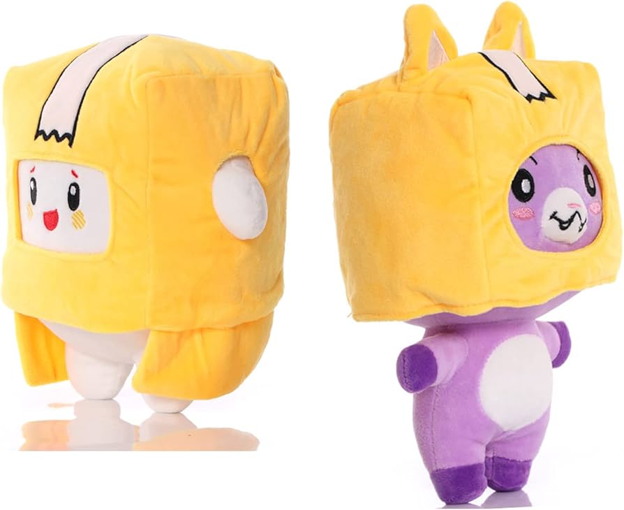 Amazon.co.jp: フォクシーと箱型のぬいぐるみおもちゃ、ランキー