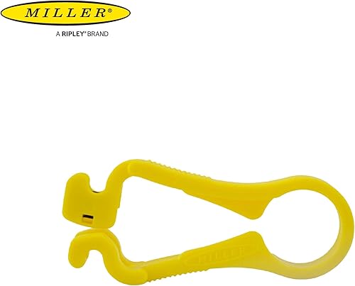 Miniatura 4 de Miller FTS - Marcador de tubos de fibra amarilla, herramienta fácilmente portátil para técnicos de trabajo, electricistas e instaladores, para tubos