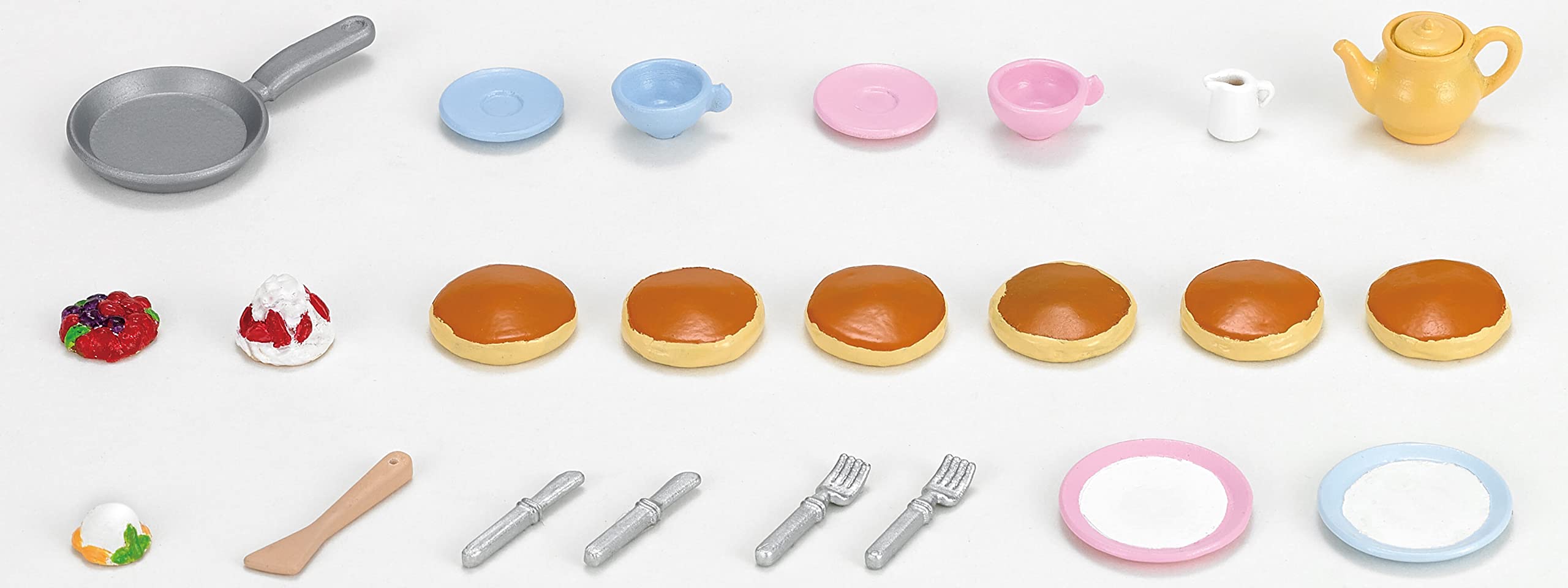Sylvanian Families Homemade Pancake Set - dollhouse playset 5225 - Image 3