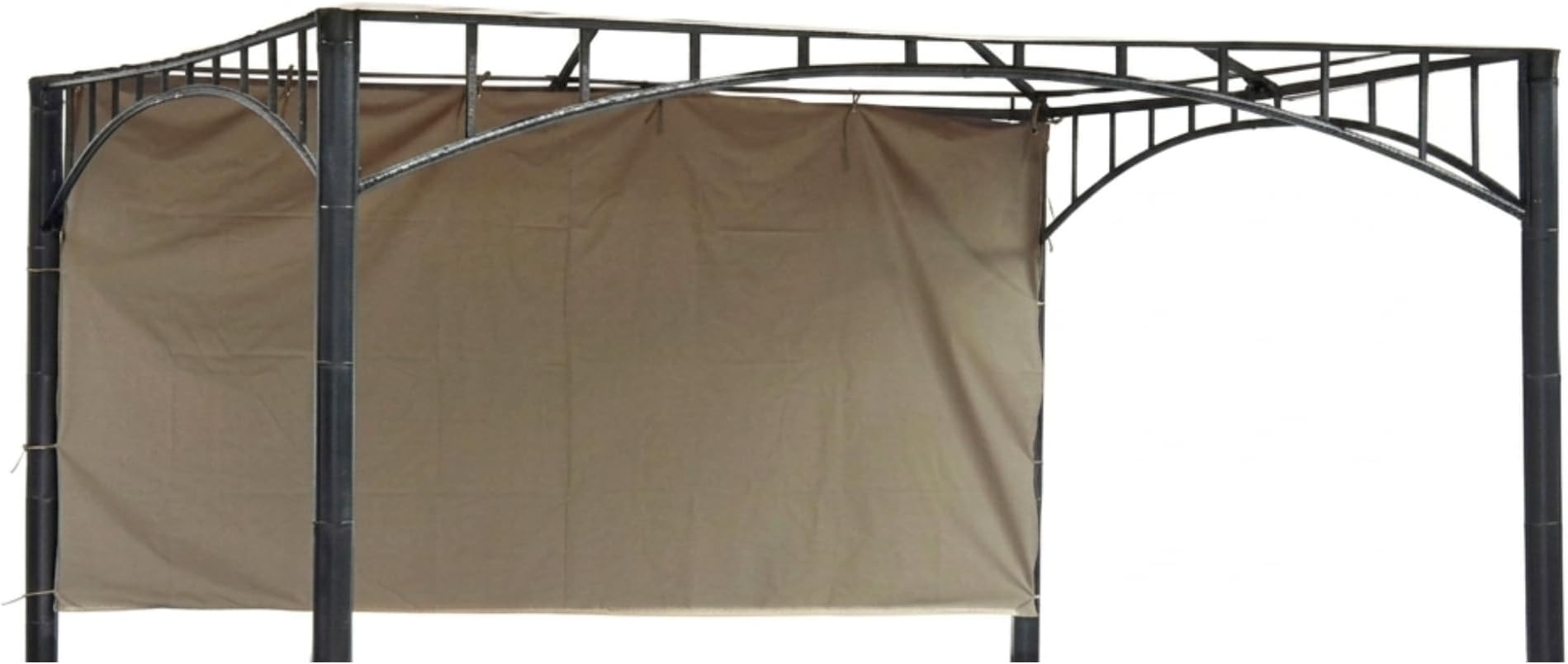 Garden Winds Durable Universal Gazebo Sunshade Panel for 10' x 10' Gazebos Outdoor Patio Shade Panel – Sun Protection UV Resistant Side Shade, Beige