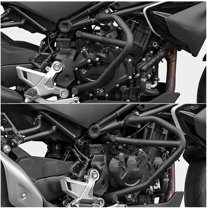 Engine Protection Bar Motorcycle Engine Guard Highway Crash Bar Body Protection Bumper Black for 450SR 450 SR 450sr 450 Sr 2022 2023