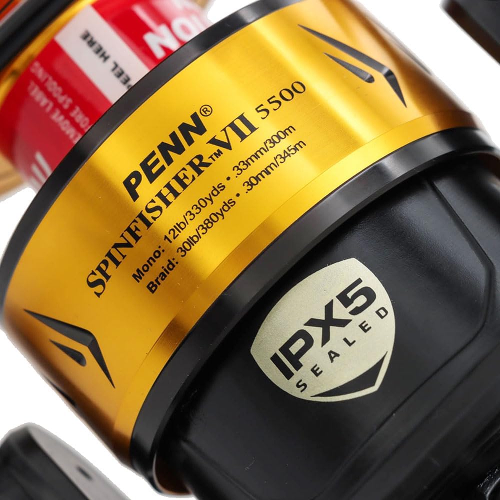 ペン PENN SPINFISHER5500SS SpinningReel 美品 Penn SSVII5500
