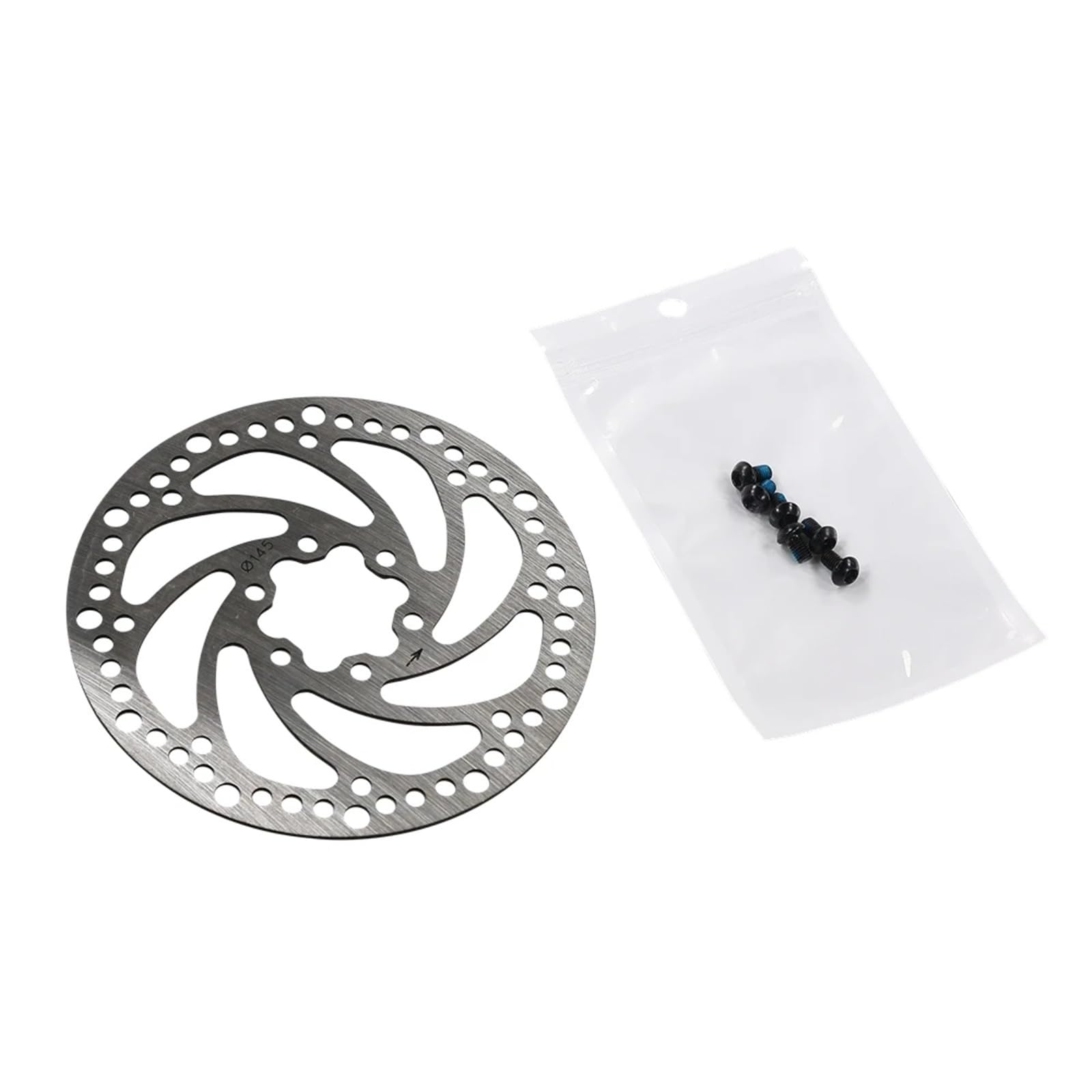 Disque de Frein à Disque de 145 mm for Trottinette électrique VS-ETT 10+ 10, Disque de Frein en Acier Inoxydable