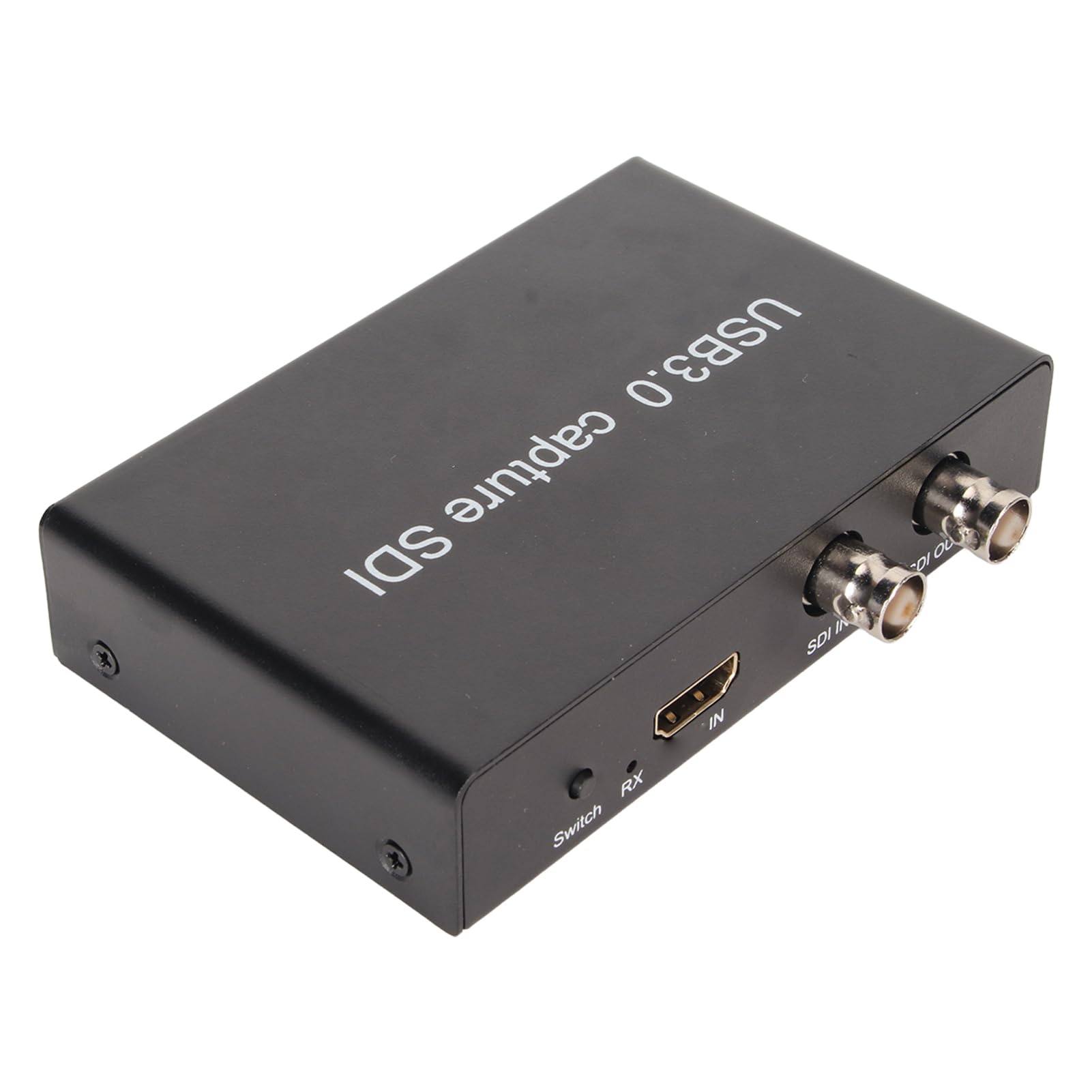 Tarjeta de Captura de Video 1080p USB 3.0 60 Fps SDI a PC para Transmisión y Grabación en, Salida en Bucle, Entrada de Micrófono, Plug and Play para Videocámara DSLR Switch Transmisión de