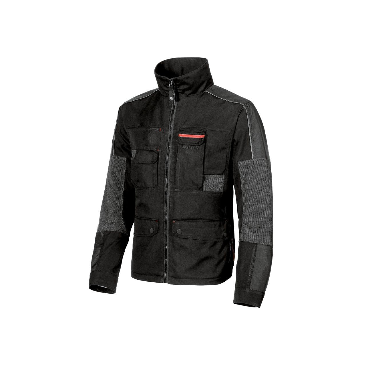 Combinaison de travail homme Upower Engine Black Carbon pour atelier - 2