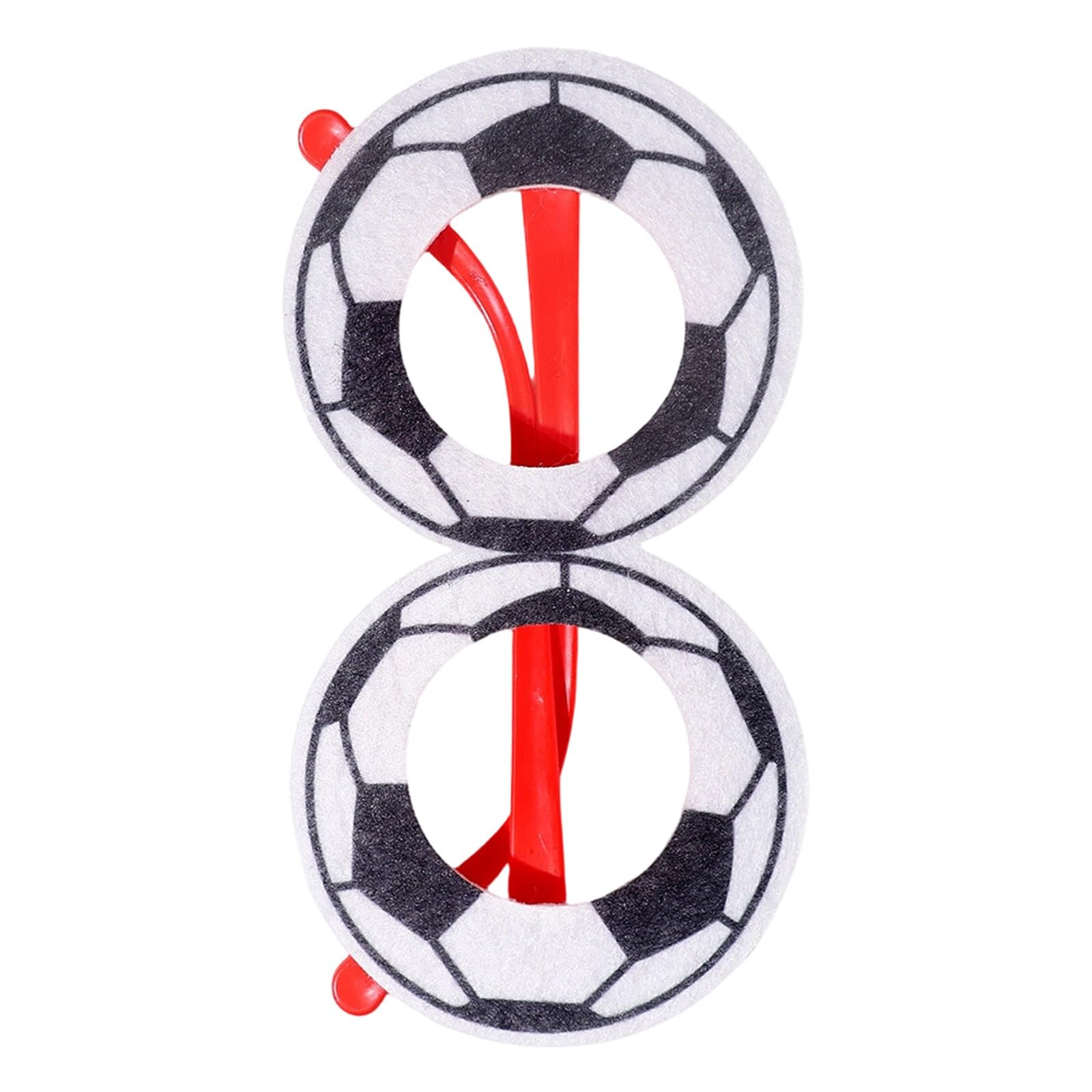 OSNIYAW Eyewears/Headwear Accessory Sports Themed Hair Accessories Jewelry for Cheering and Costume Parties Double Football Headpiece
